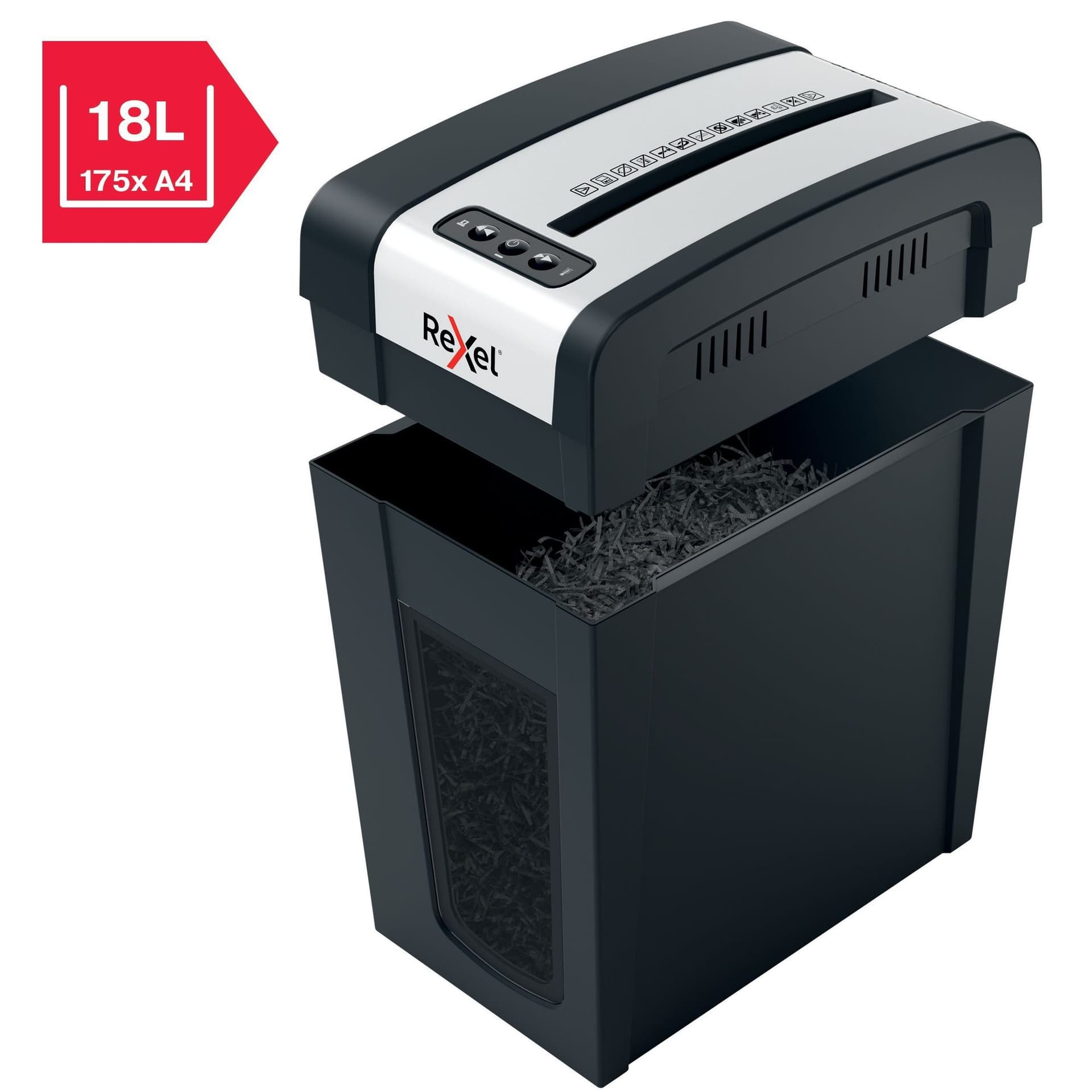 Papiervernietiger Rexel Secure MC6-SL snippers 2x15mm 9