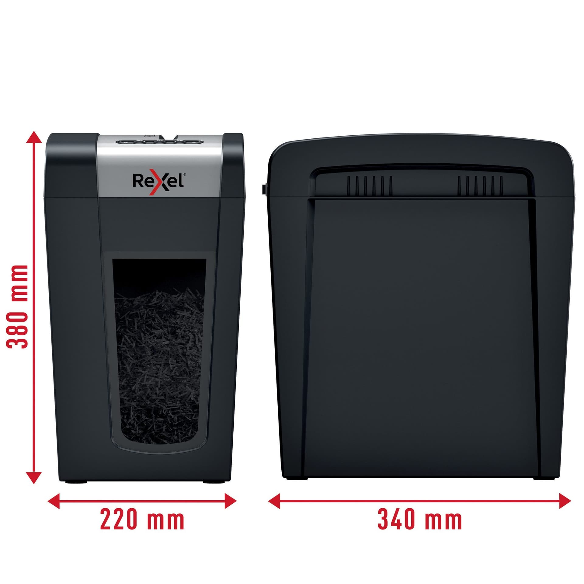 Papiervernietiger Rexel Secure MC6-SL snippers 2x15mm 3