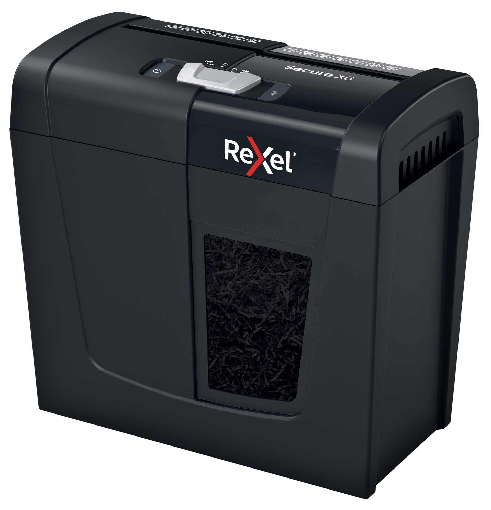 Papiervernietiger Rexel Secure X6 snippers 4x40mm 2