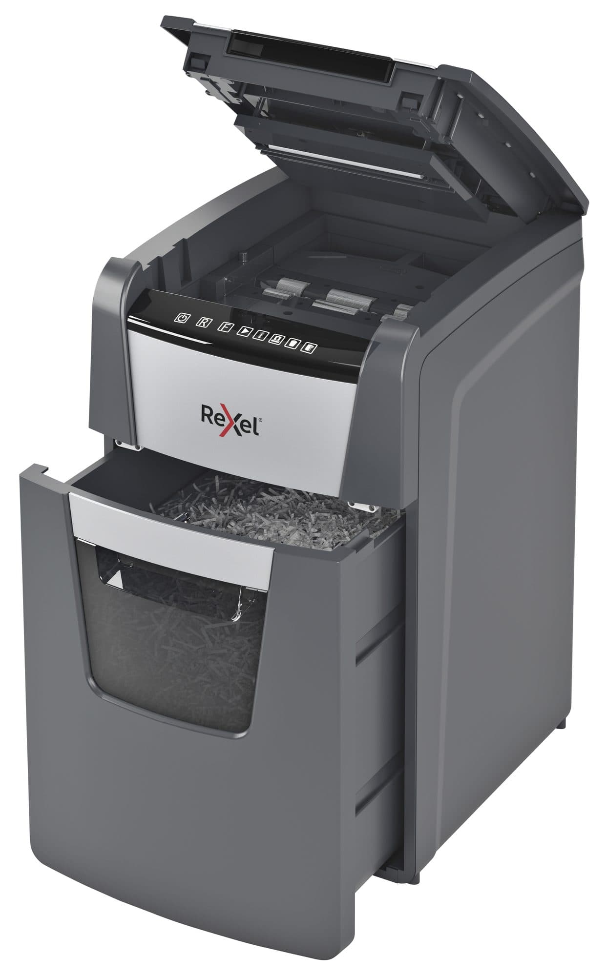 Papiervernietiger Rexel Optimum Auto+ 130X P4 snippers 4x28mm 6