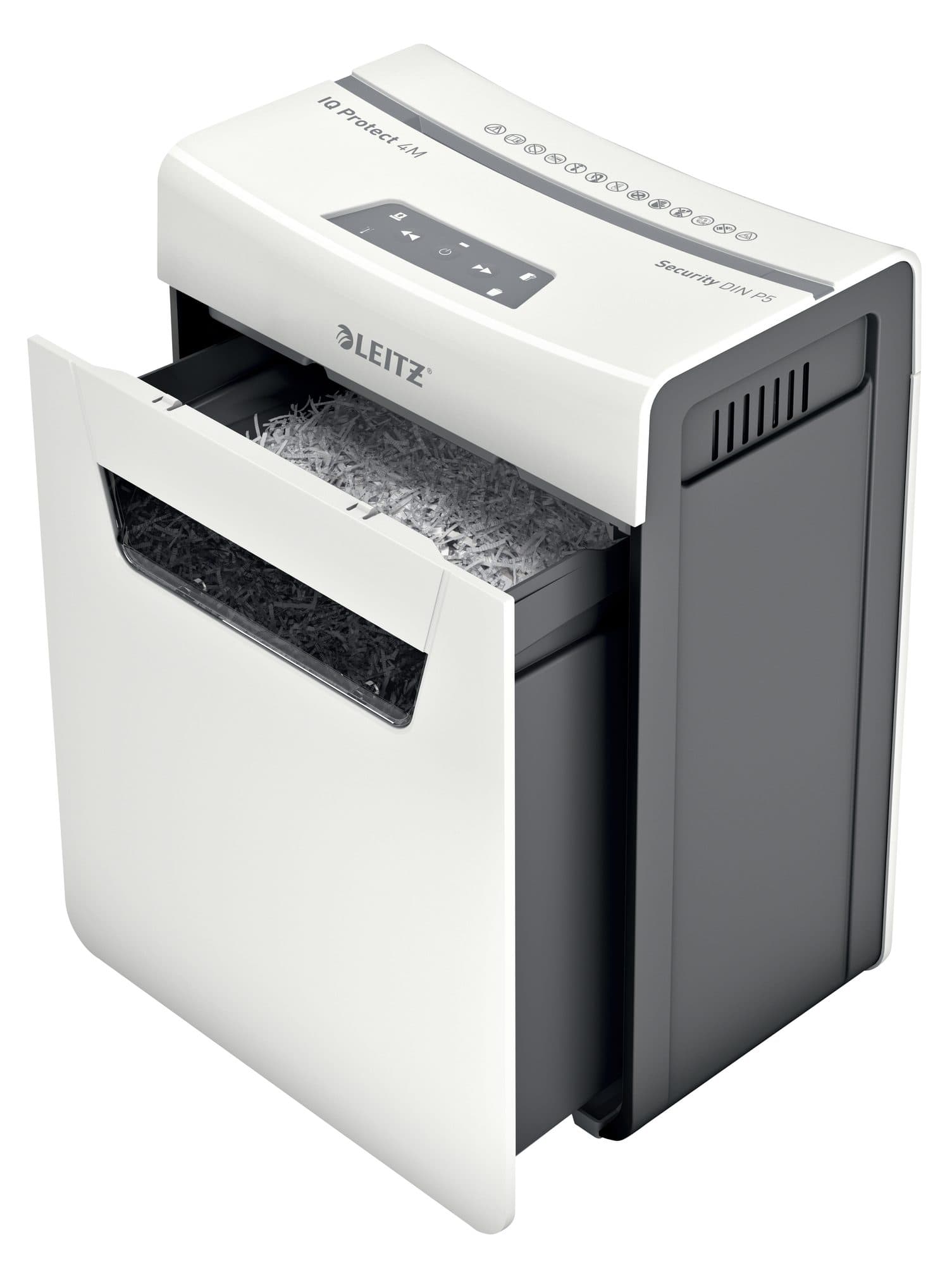 Papiervernietiger Leitz IQ Protect Premium 4M snippers 2x15mm 4