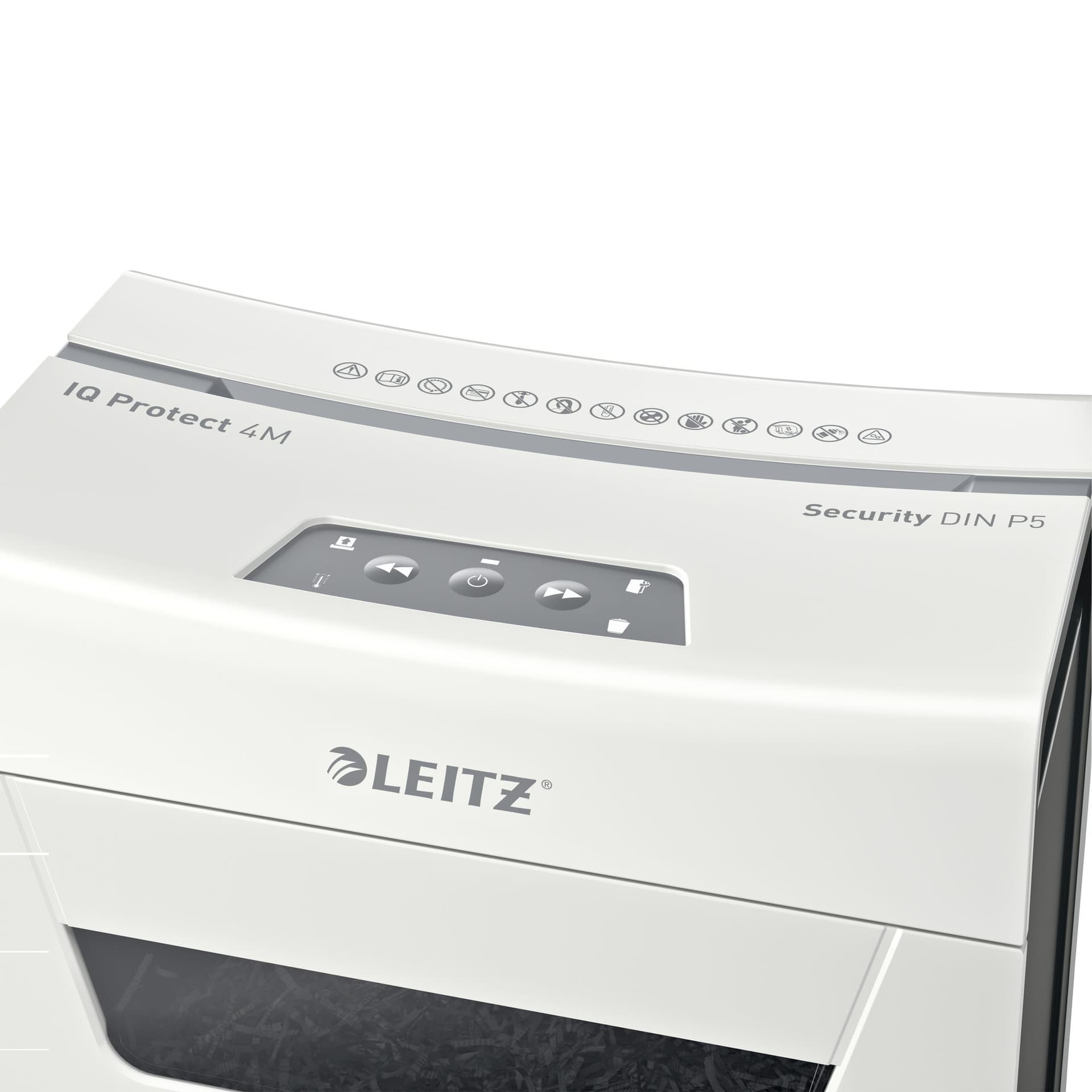 Papiervernietiger Leitz IQ Protect Premium 4M snippers 2x15mm 5