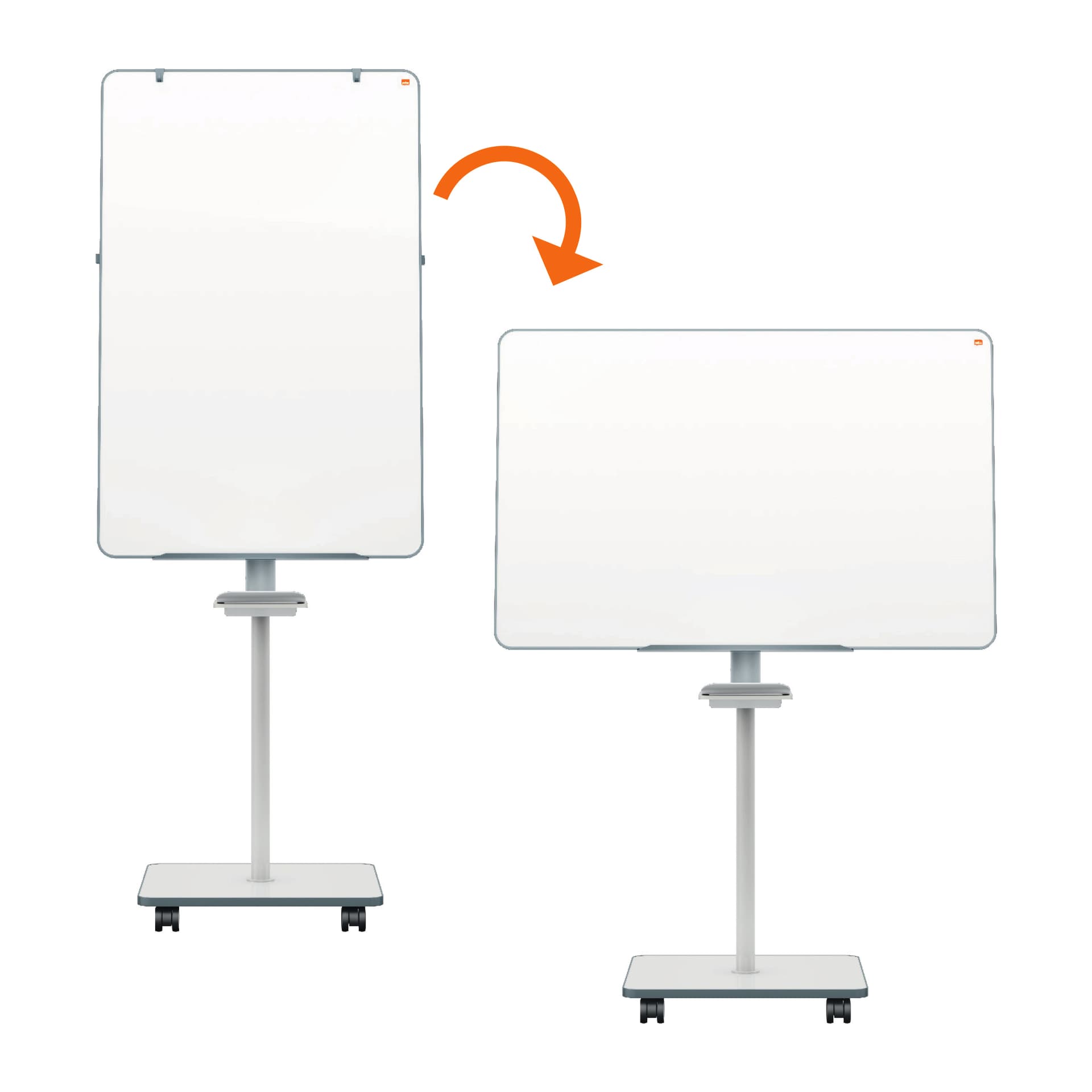 Flipover Nobo Move & Meet mobiele magnetisch 70x100cm 3
