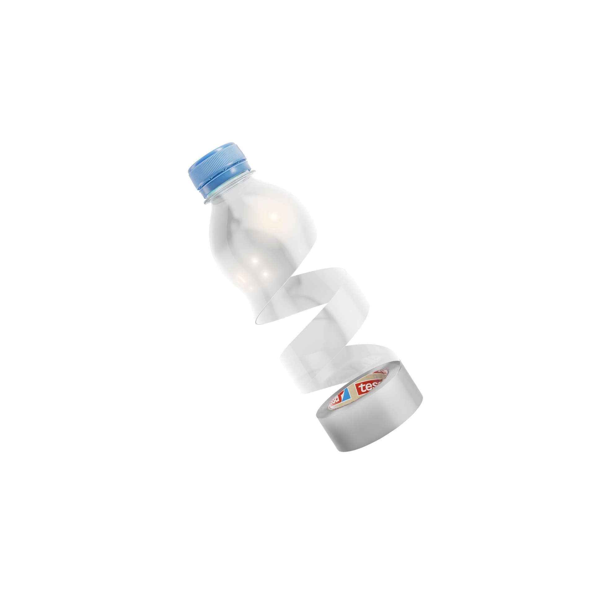 Plakband Tesa eco&crystal 59043 19mmx10m transparant 8 rollen 2