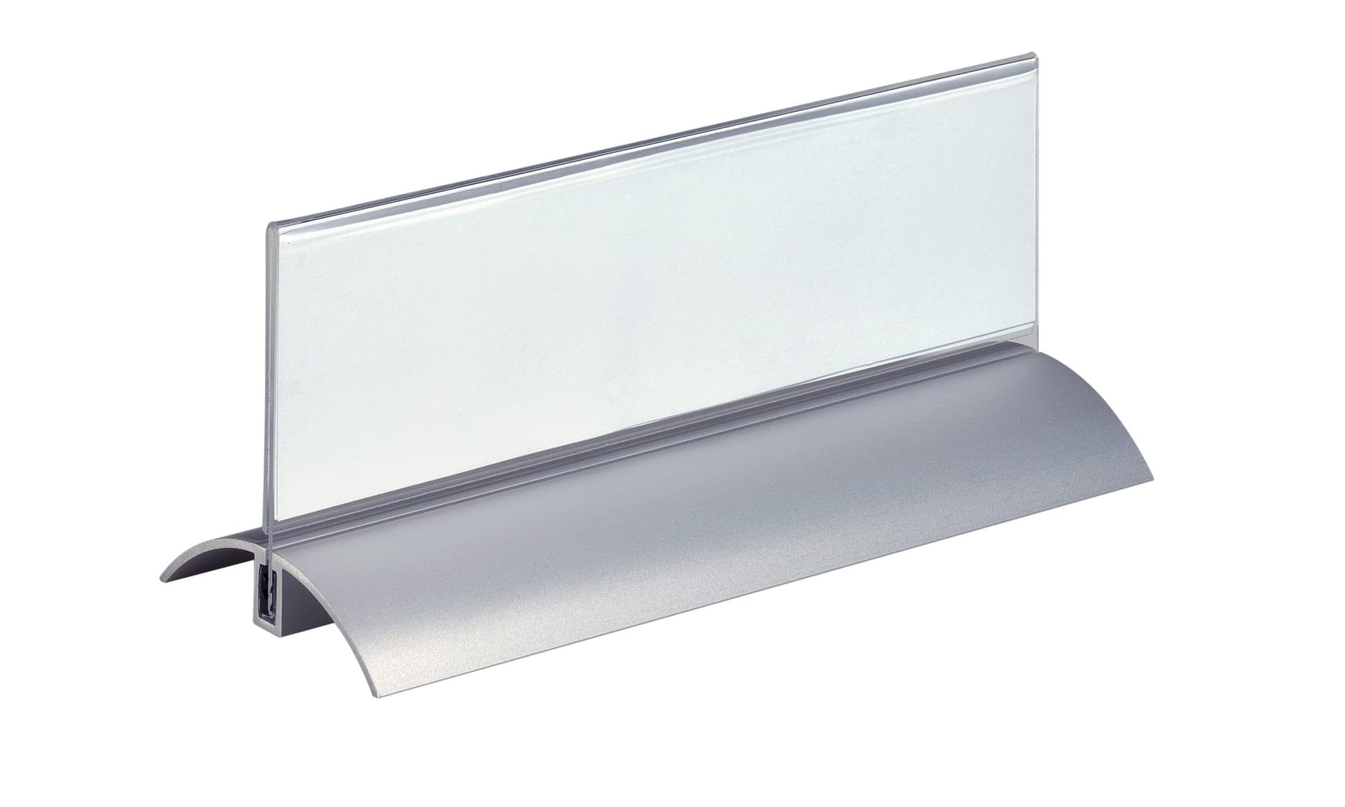 Tafelnaambord Durable Presenter De Luxe 61x210mm 2 stuks