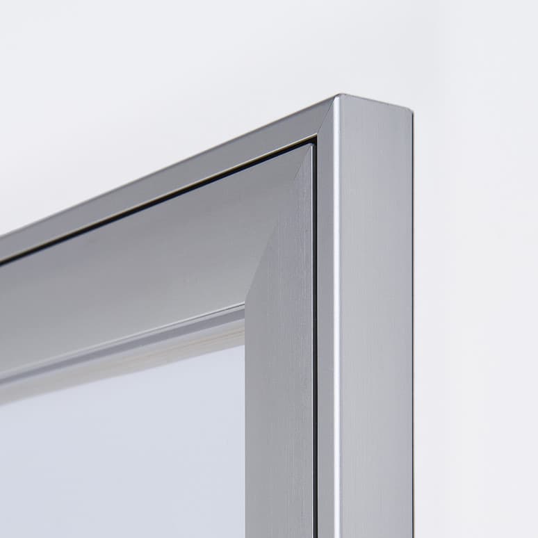Vitrinebord Quantore luxe 9x A4 zilver 2