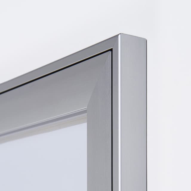Vitrinebord Quantore luxe 4x A4 zilver 2
