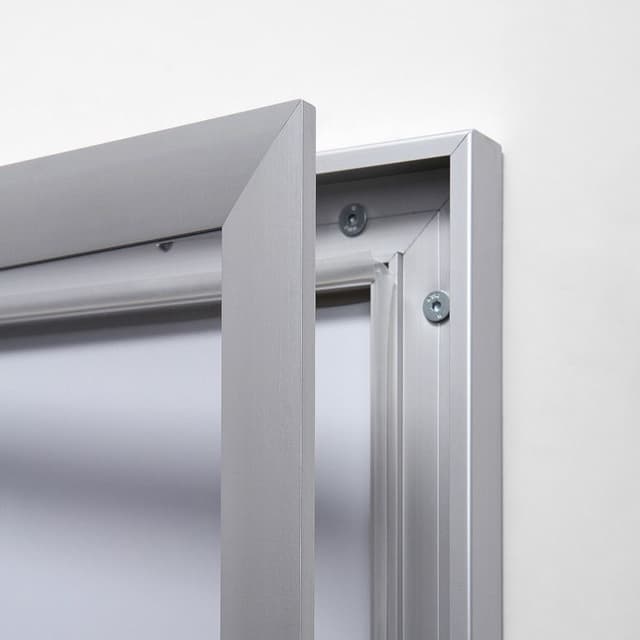 Vitrinebord Quantore luxe 2x A4 zilver 4