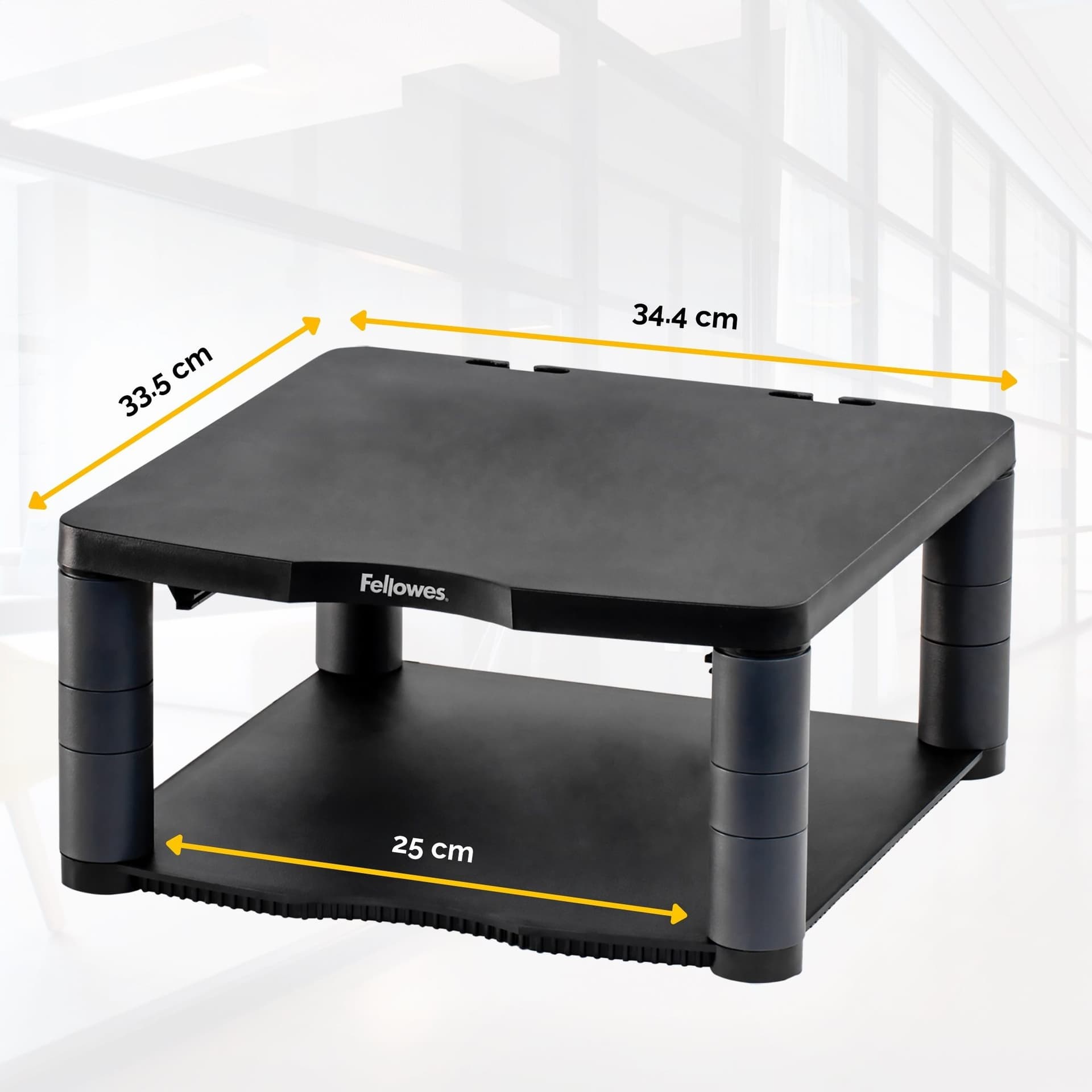 Monitorstandaard Fellowes Premium grafiet 3