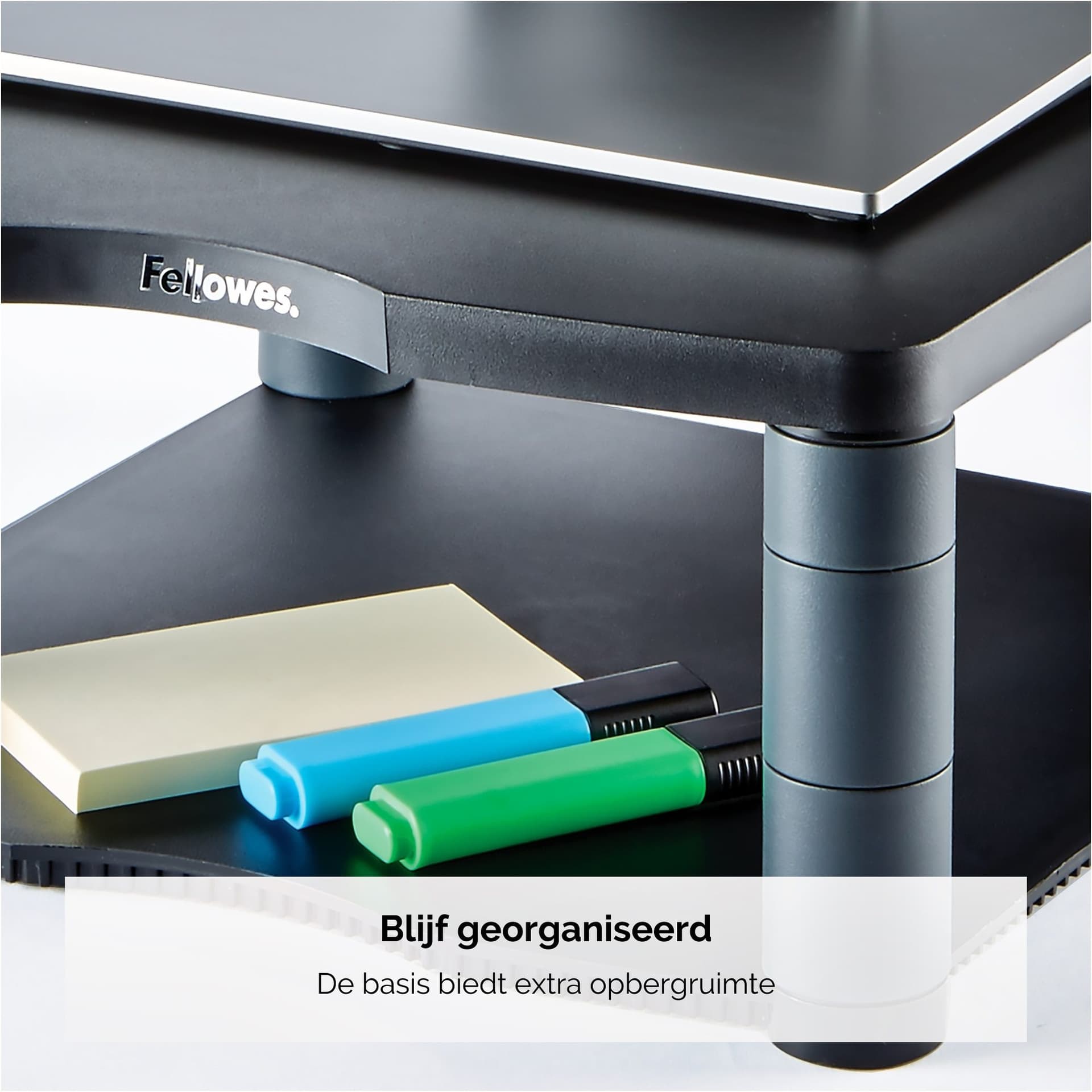 Monitorstandaard Fellowes Premium grafiet 4