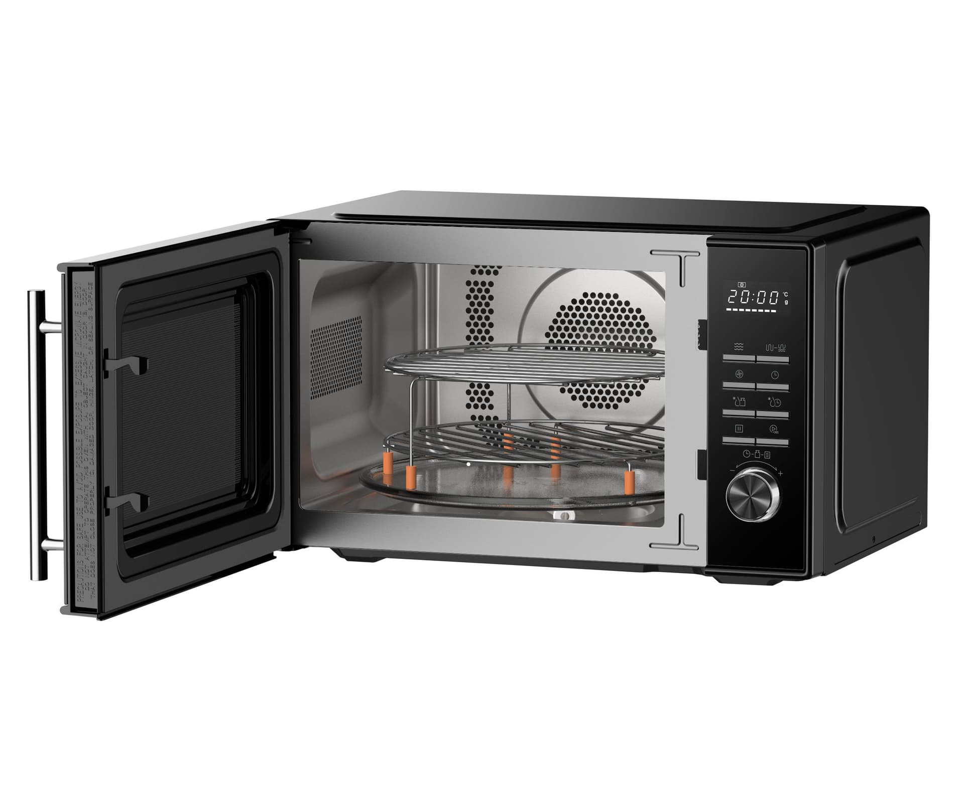 Magnetron Inventum combi 23liter 900-1700watt zwart MN237CB 2