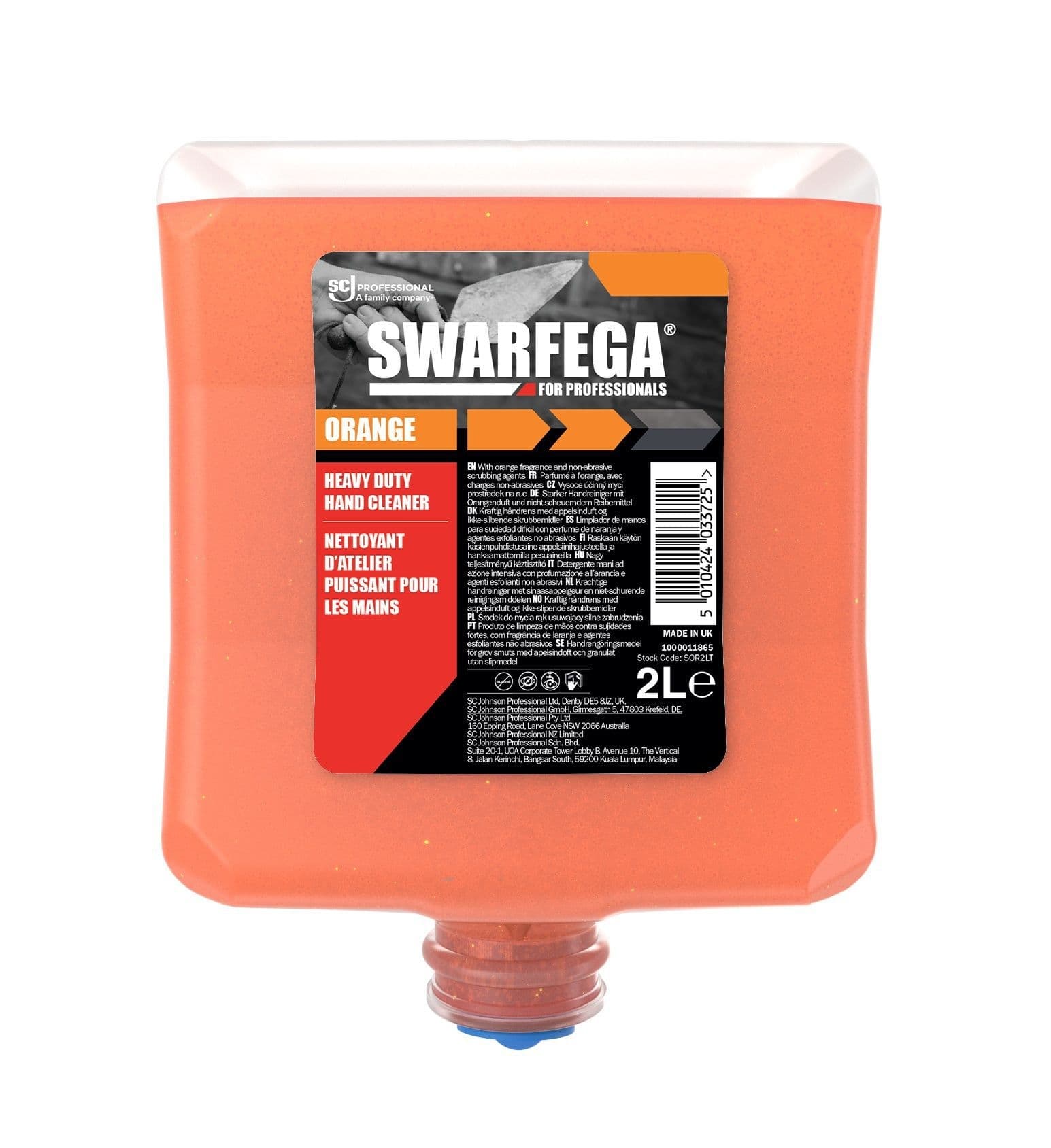 Handreiniger SCJ Swarfega Orange 2 liter