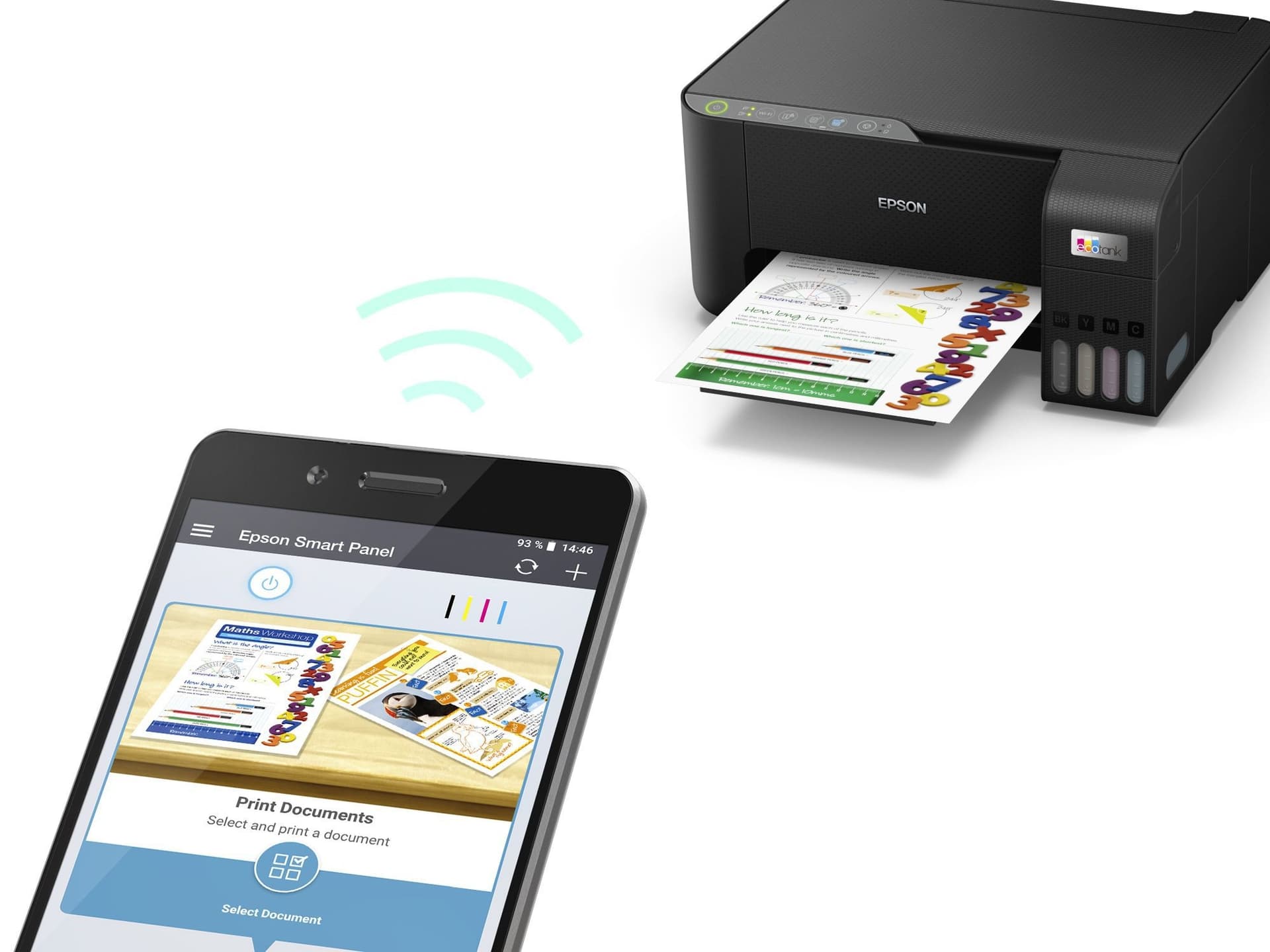 Multifunctional inktjet printer Epson Ecotank ET-2860 7
