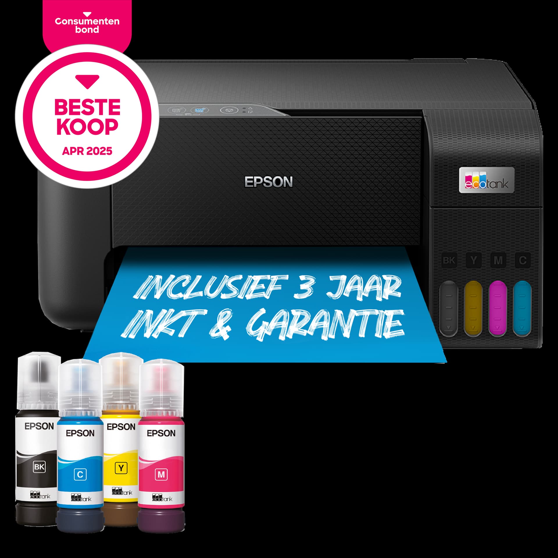 Multifunctional inktjet printer Epson Ecotank ET-2860 2