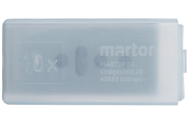 Reservemes Martor rechthoekig nr. 45 10 stuks 2