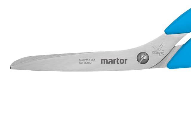 Veiligheidsschaar Martor Secumax 564 80mm blauw 2