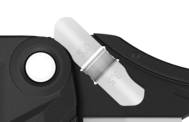 Veiligheidsmes Martor Secumax 320 rechthoekig 4mm zwart 3
