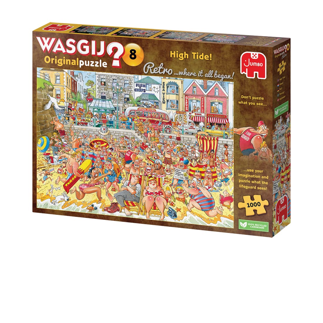 Puzzel Wasgij Retro Orginal 8 Vloed 1000 stukjes 2