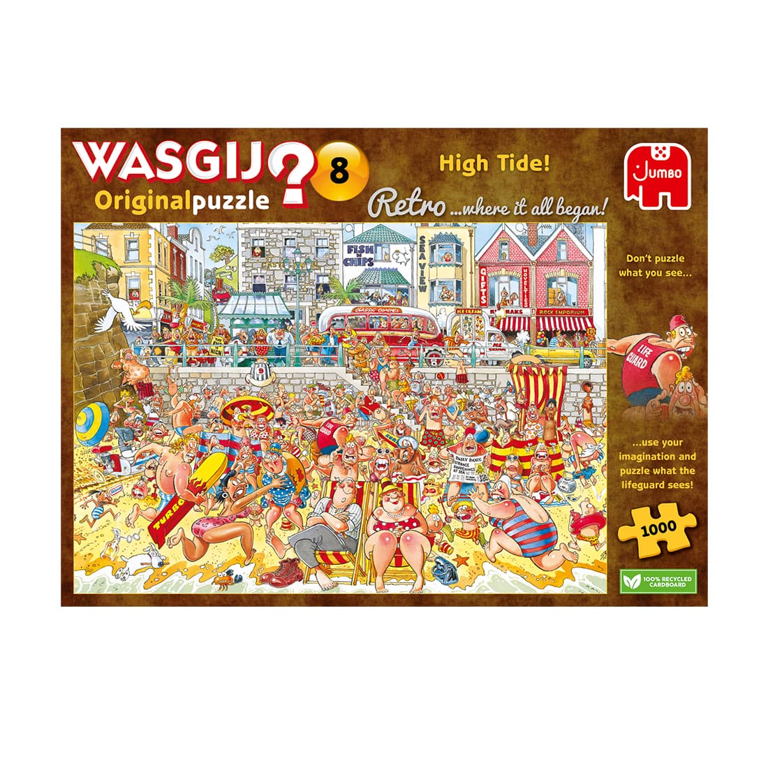 Puzzel Wasgij Retro Orginal 8 Vloed 1000 stukjes 3
