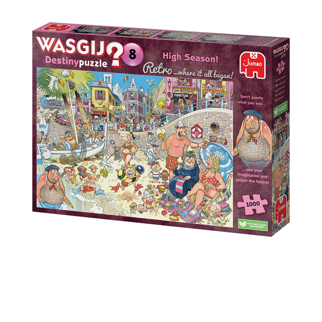 Puzzel Wasgij Retro Destiny 8 Hoogseizoen 1000 stukjes 2