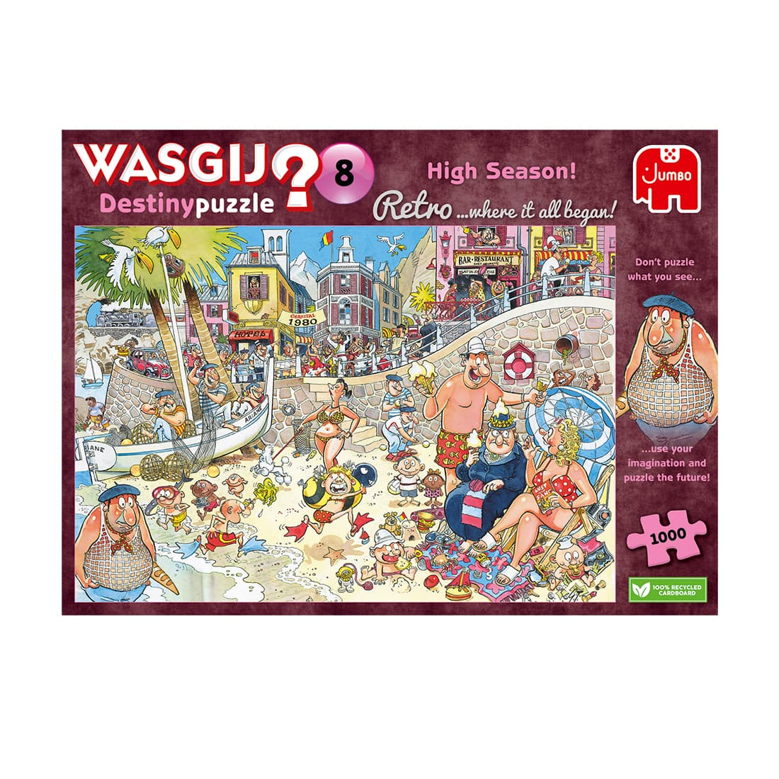 Puzzel Wasgij Retro Destiny 8 Hoogseizoen 1000 stukjes 3