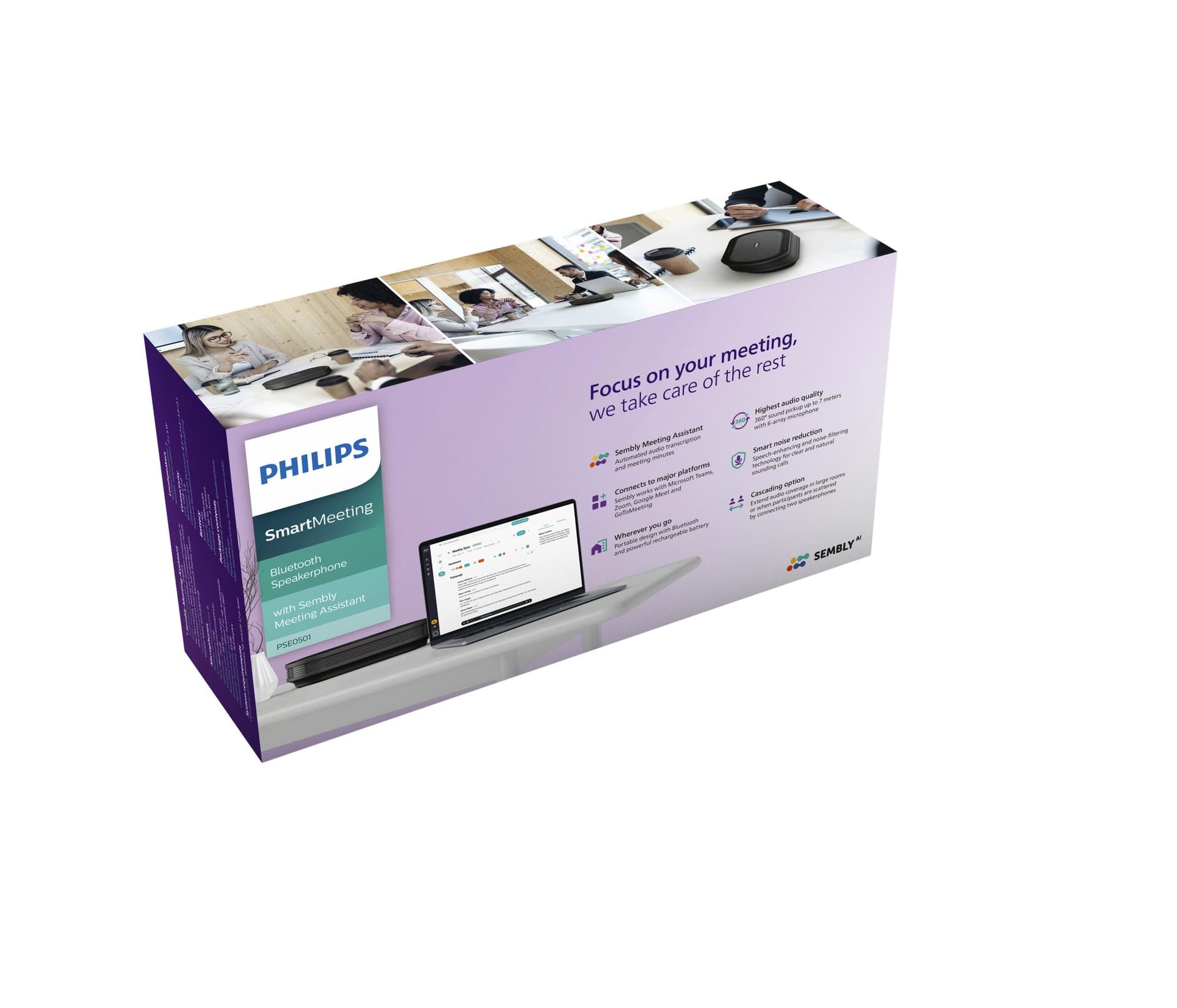 Draadloze vergadermicrofoon Philips SmartMeeting 5