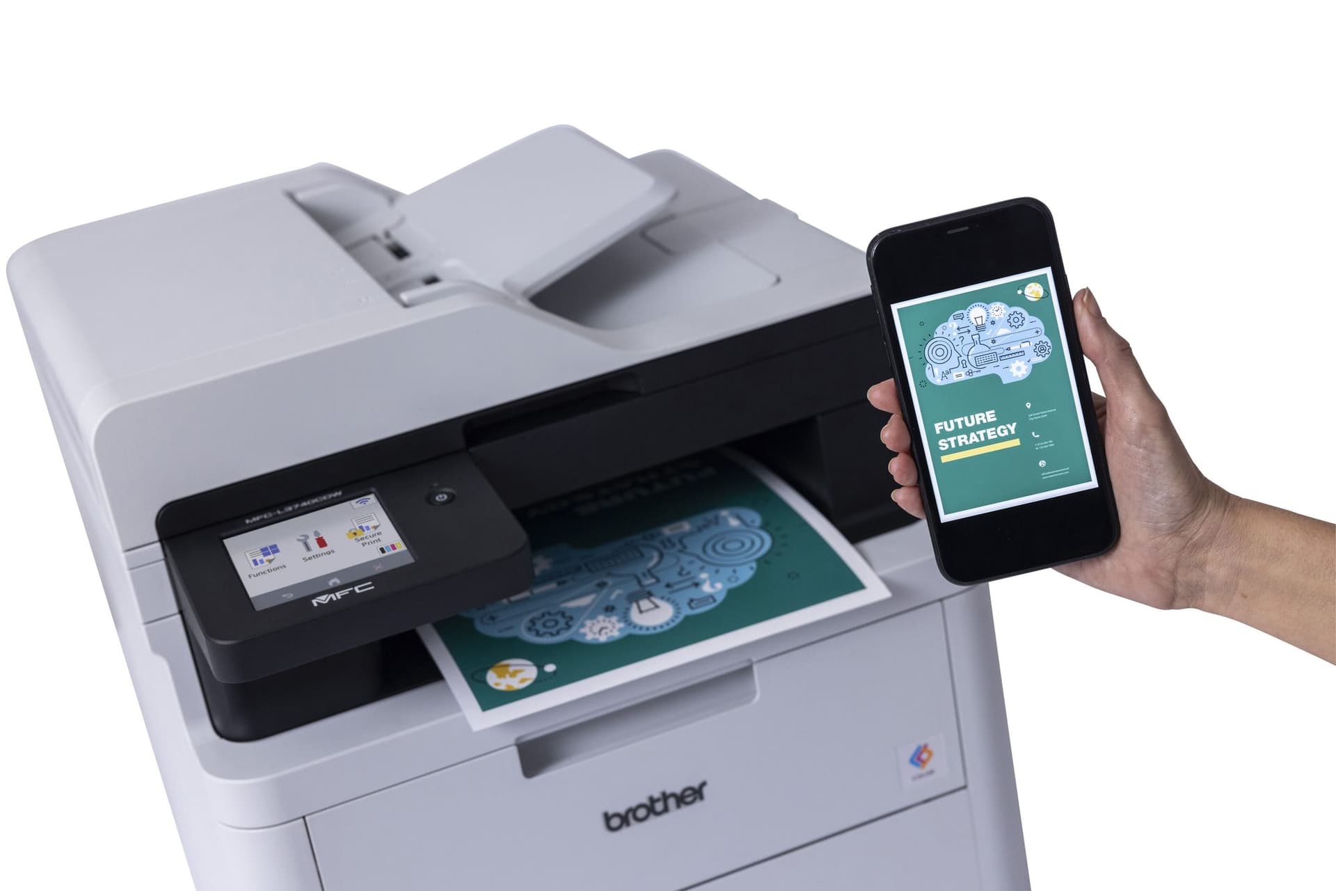 Multifunctional Laser printer Brother MFC-L3740CDWE 5