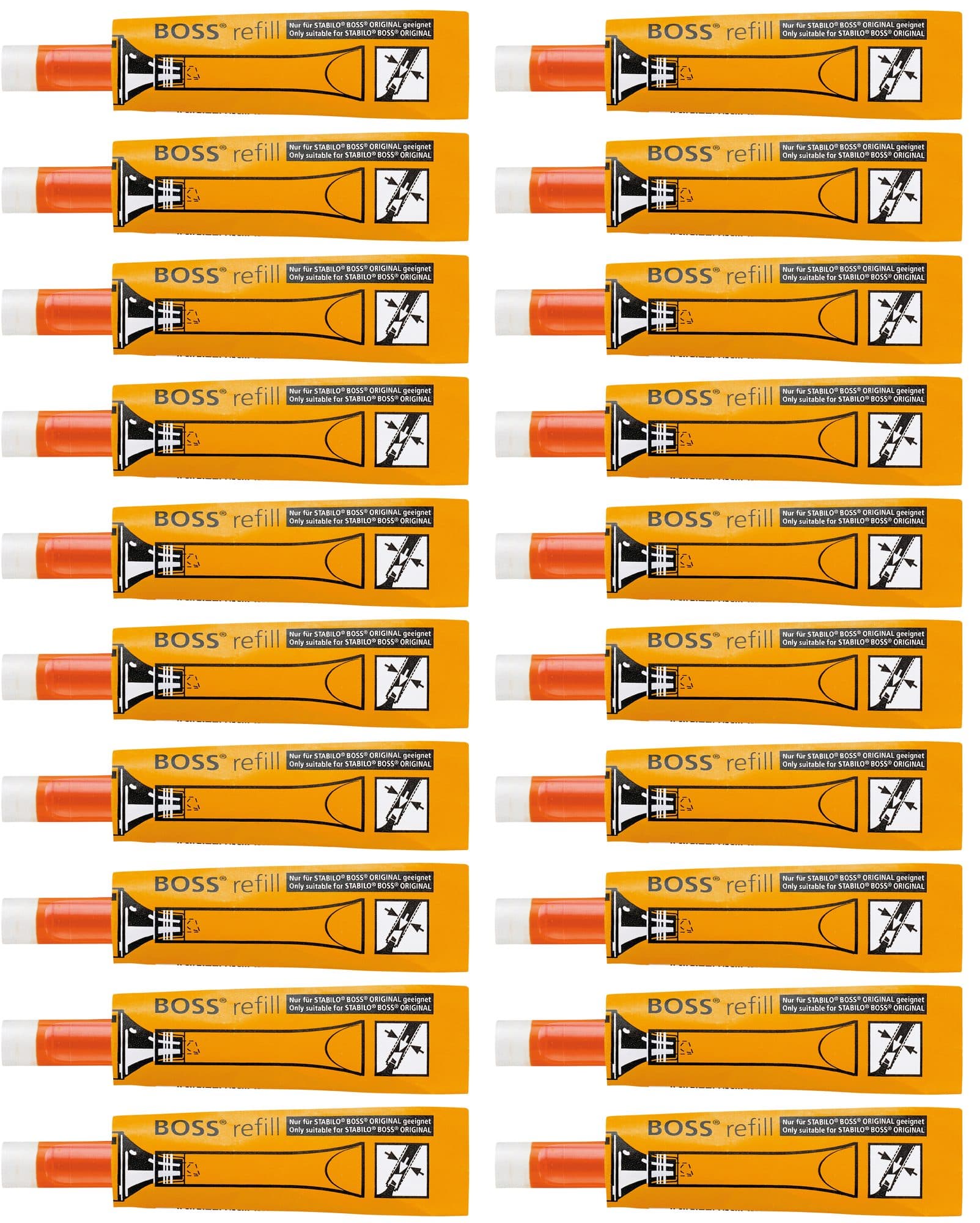 Markeerstiftinkt STABILO 070/54 oranje 5