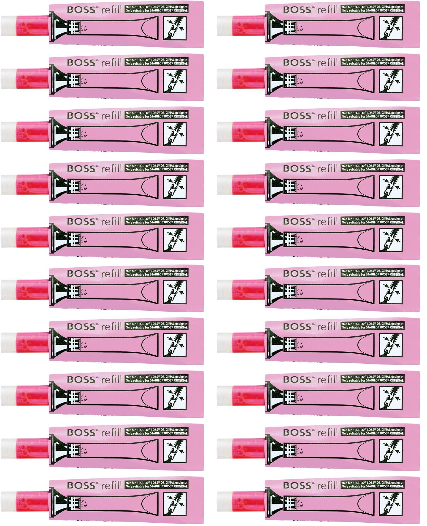 Markeerstiftinkt STABILO 070/56 roze 4