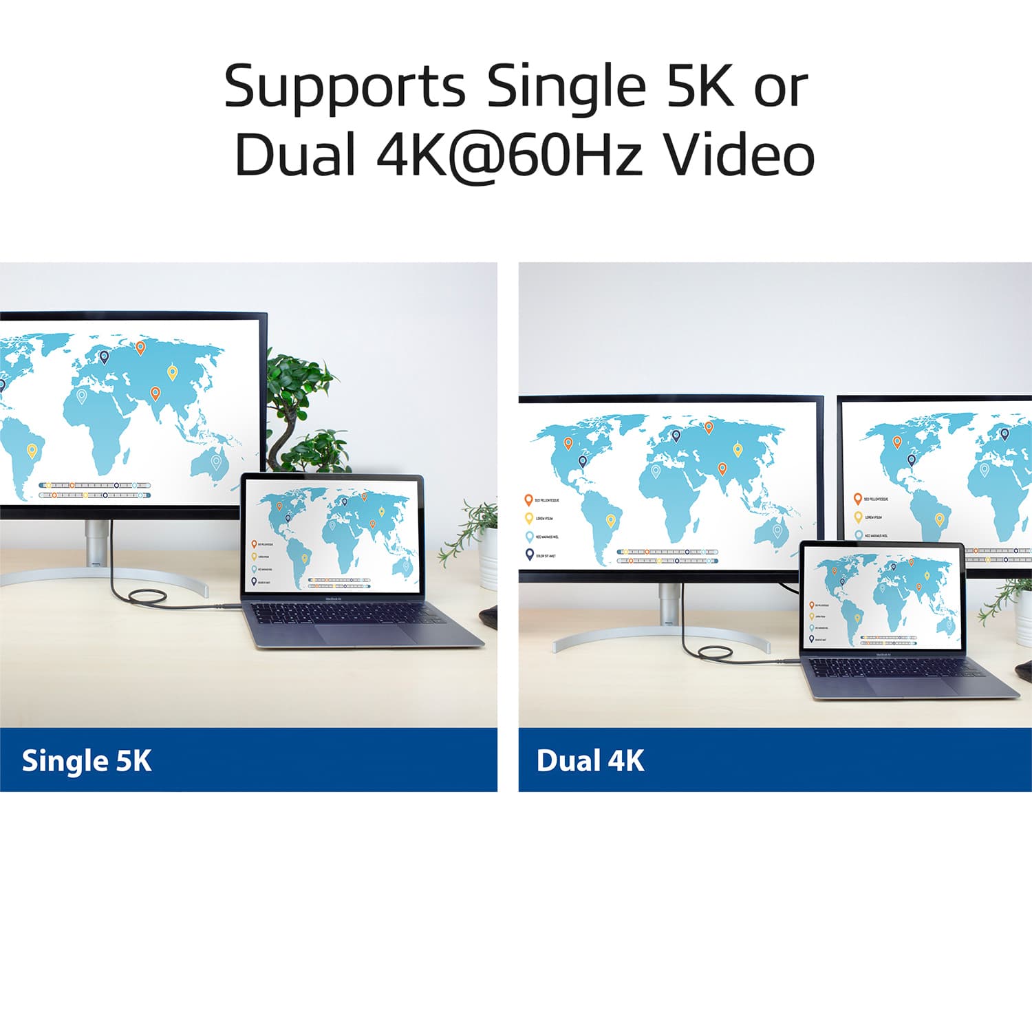 Kabel ACT USB-C USB 4 20Gbps Thunderbolt3 1 meter 9