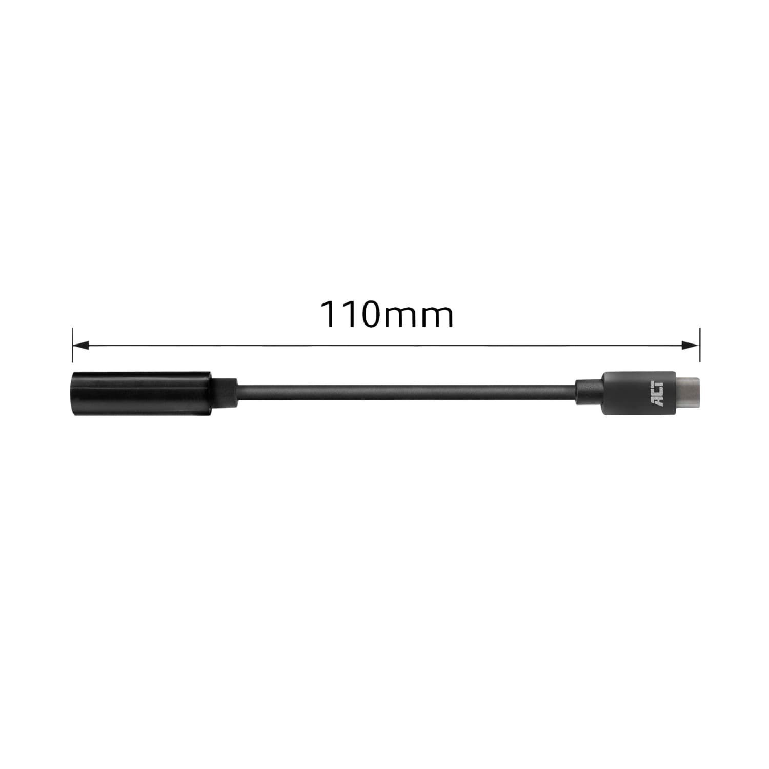 Adapter ACT USB-C naar 3.5mm audio jack 0.1 meter 4