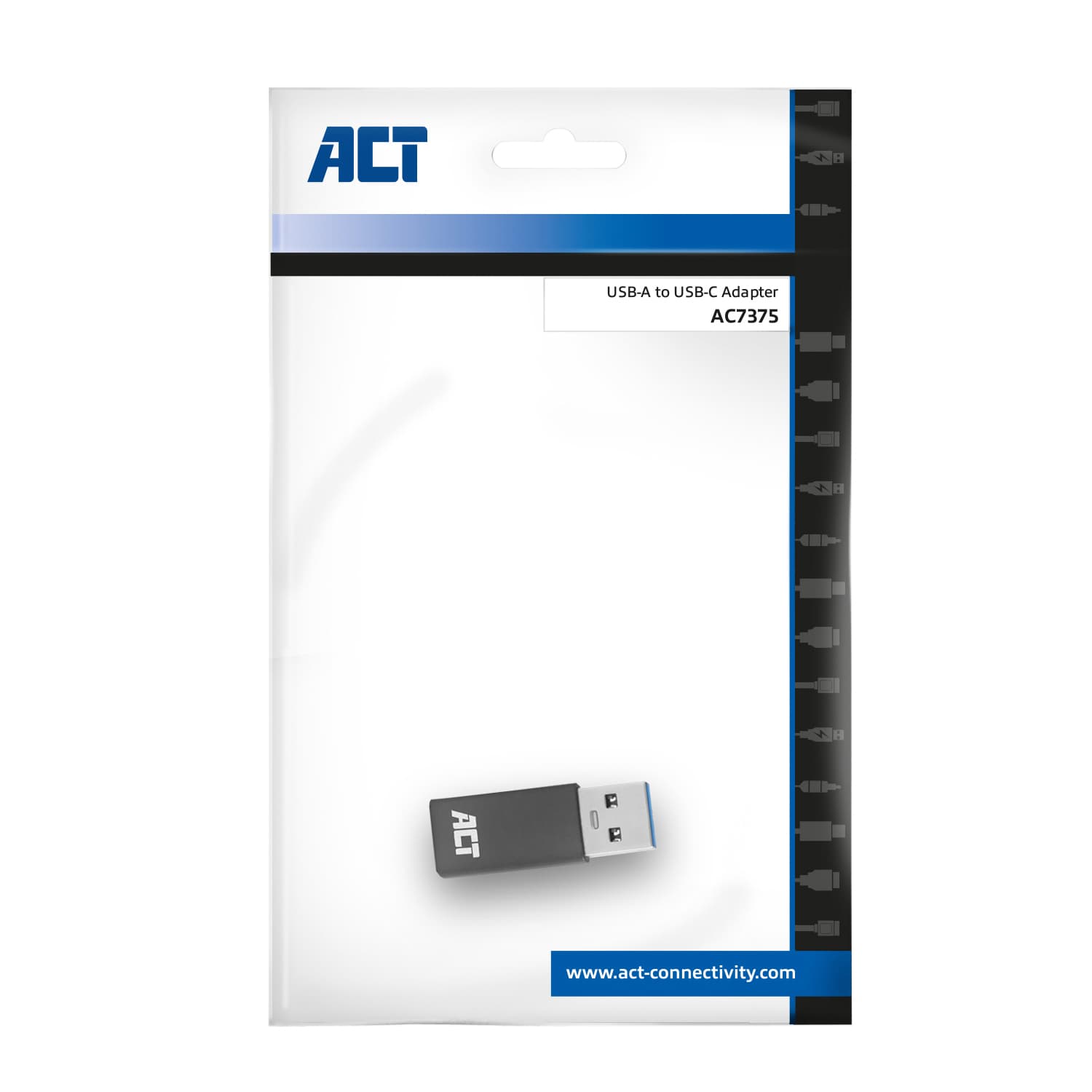 Adapter ACT USB-A naar USB-C USB 3.2 Gen.1 2