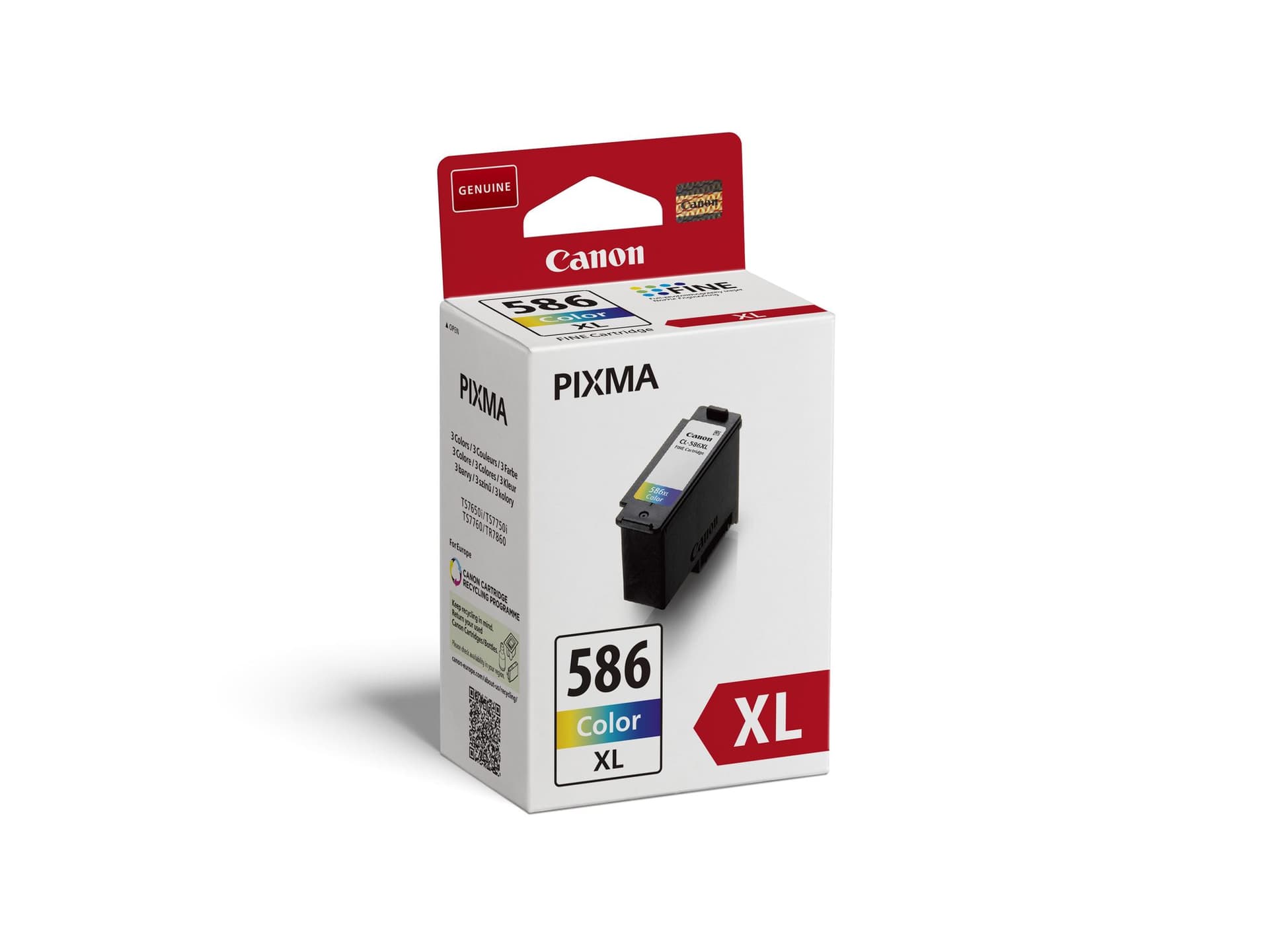 Inktcartridge Canon CL-586XL kleur 2