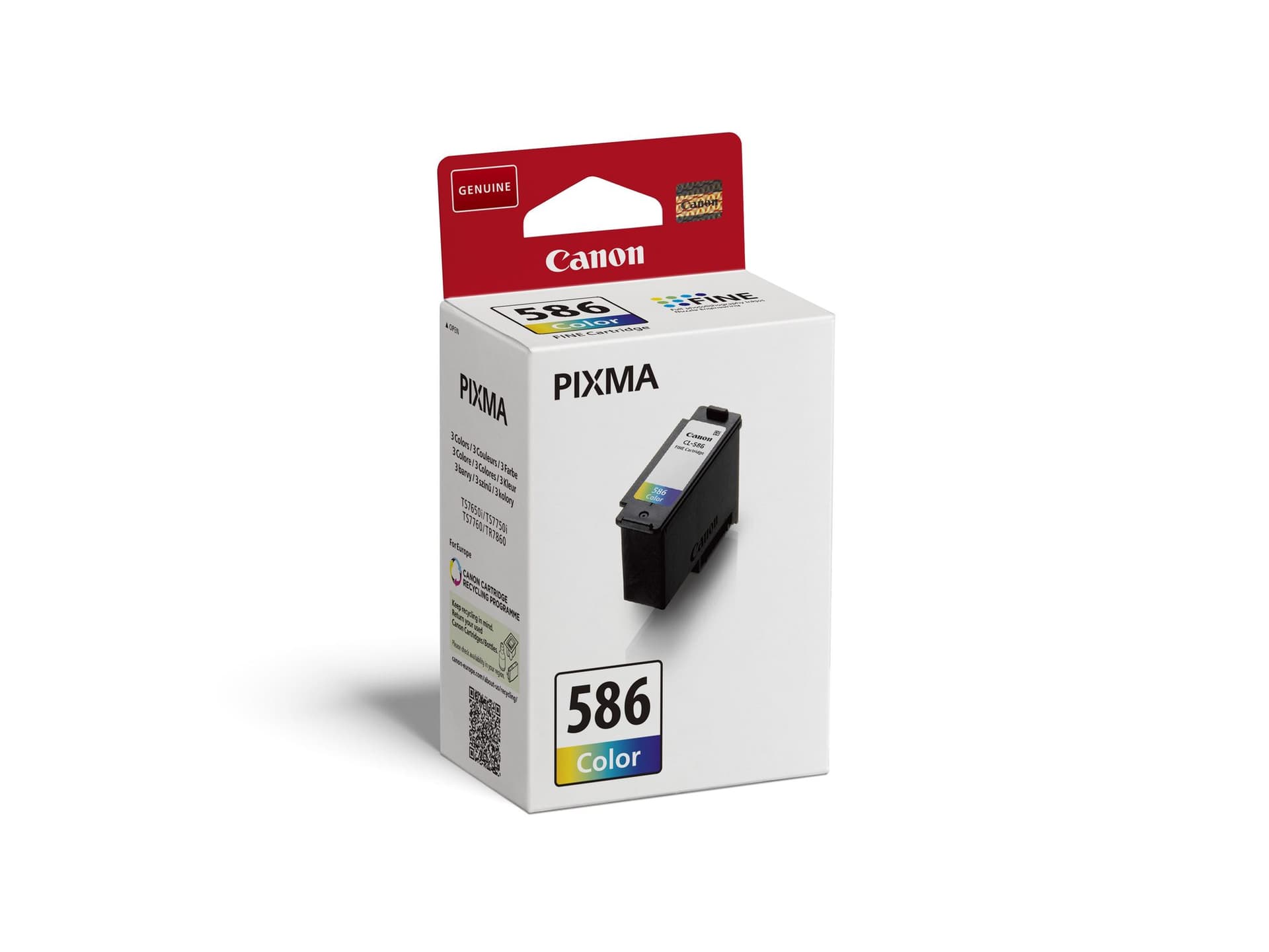 Inktcartridge Canon CL-586 kleur 2