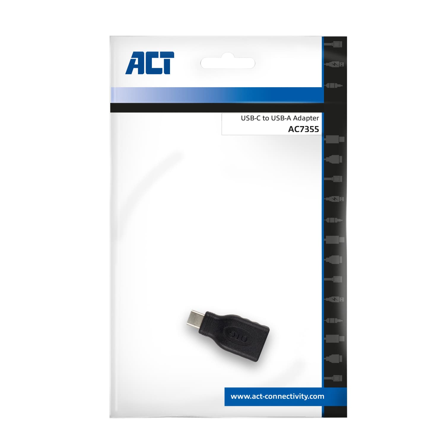 Adapter ACT USB-C naar USB-A USB 3.2 Gen.1 2