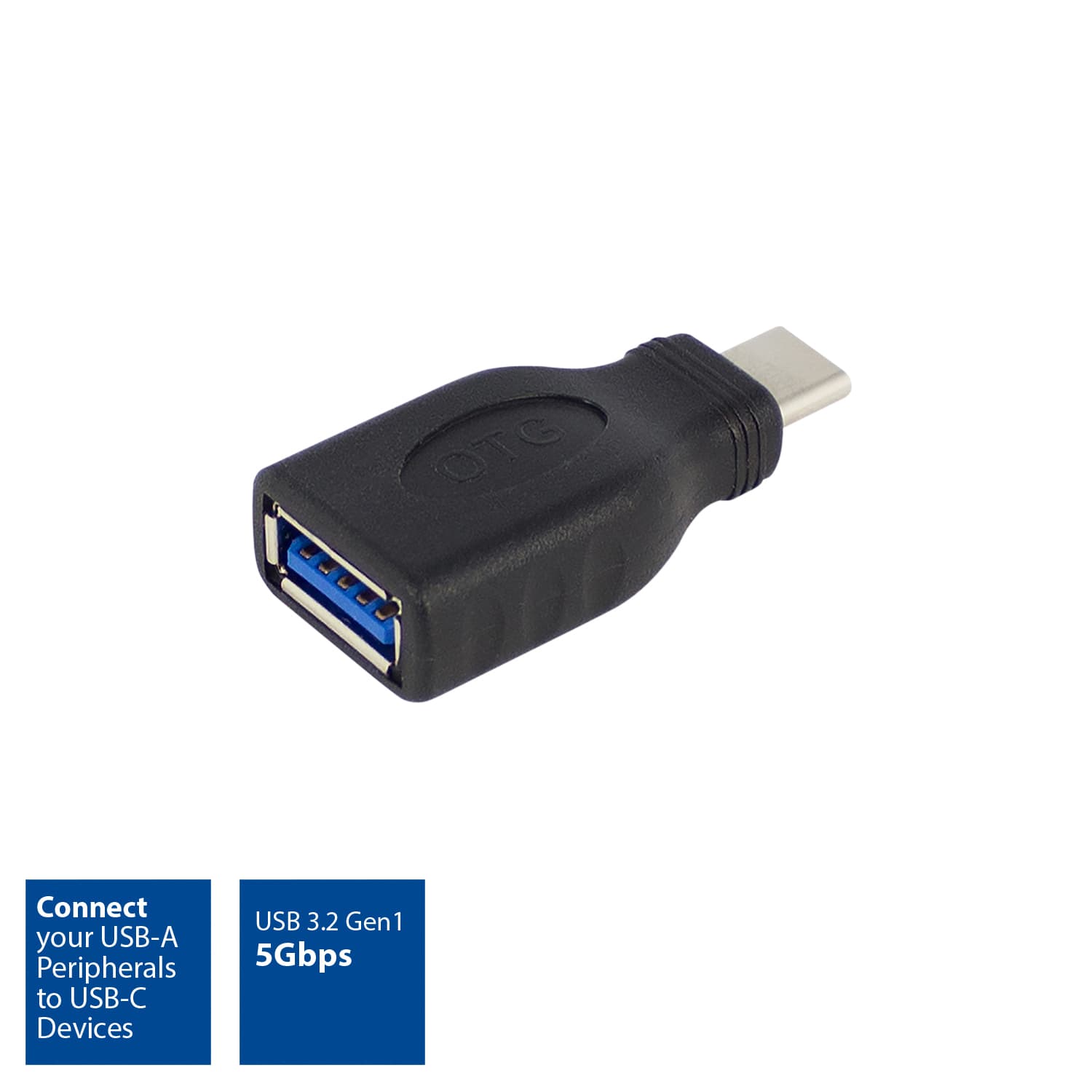 Adapter ACT USB-C naar USB-A USB 3.2 Gen.1 3