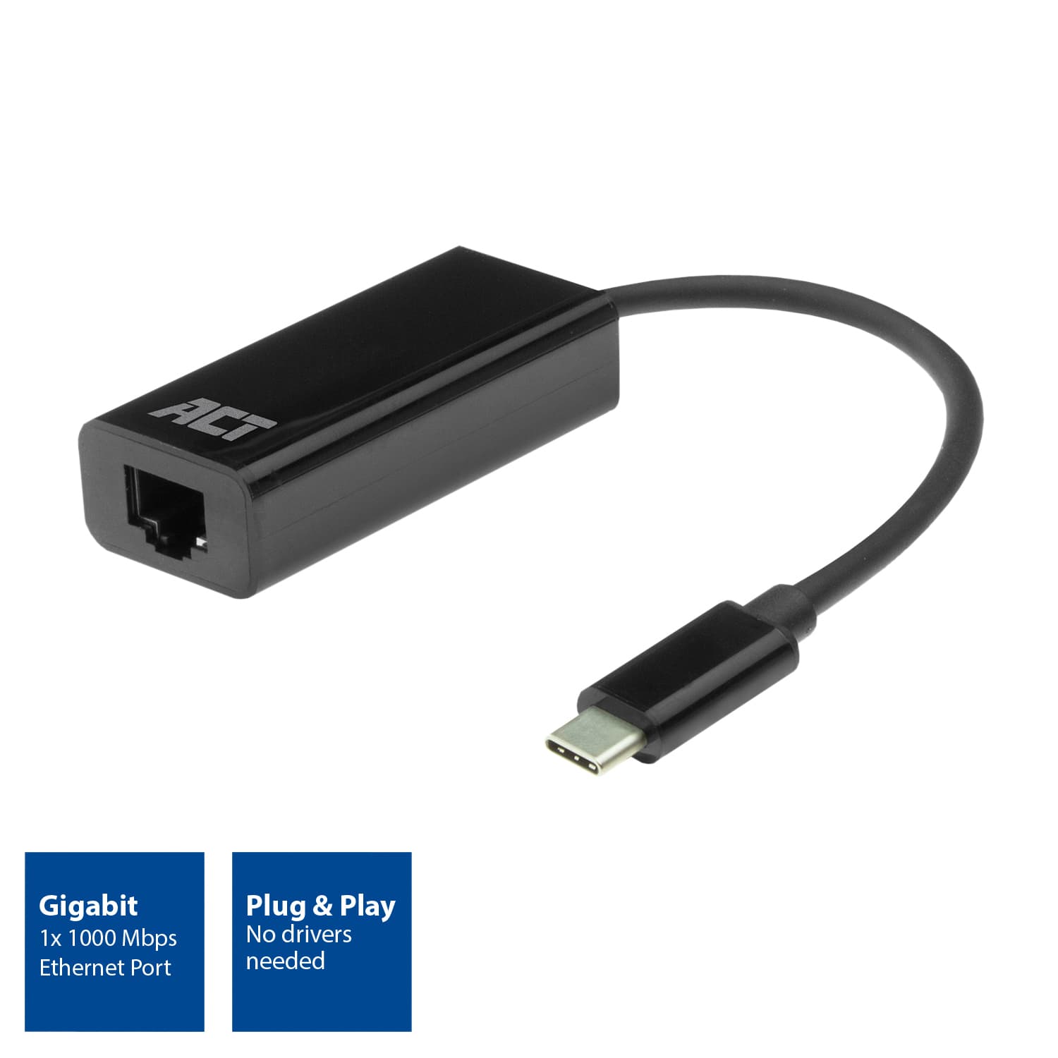 Adapter ACT USB-C naar Gigabit Ethernet 0.15 meter 3