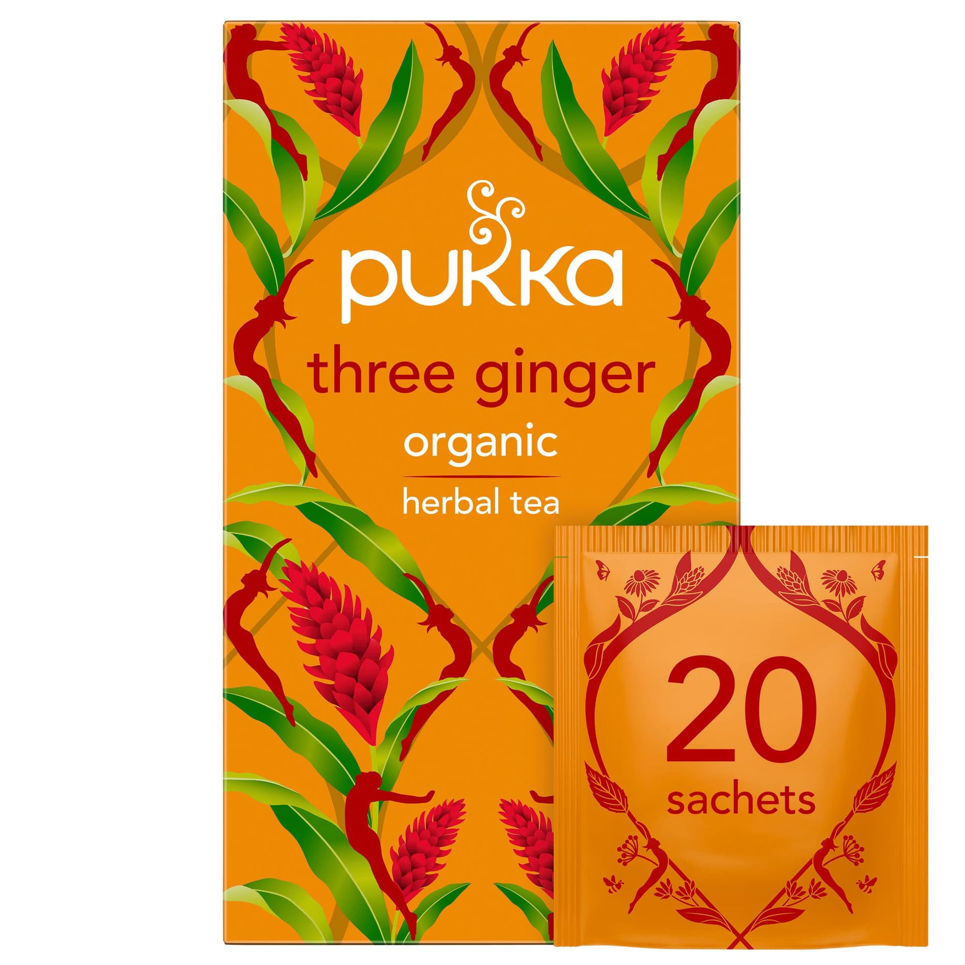 Thee Pukka ginger 20 zakjes 2