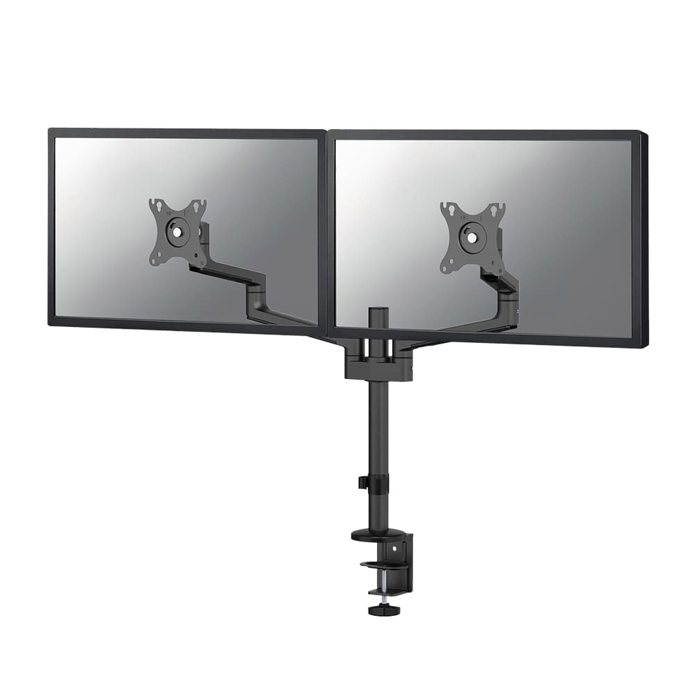 Monitorarm Neomounts NEXT Lite dual 17-27" zwart