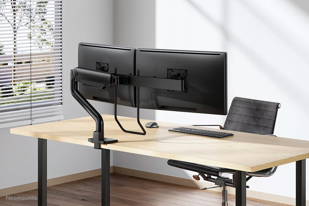 Monitorarm Neomounts NEXT One dual 17-32" zwart 6