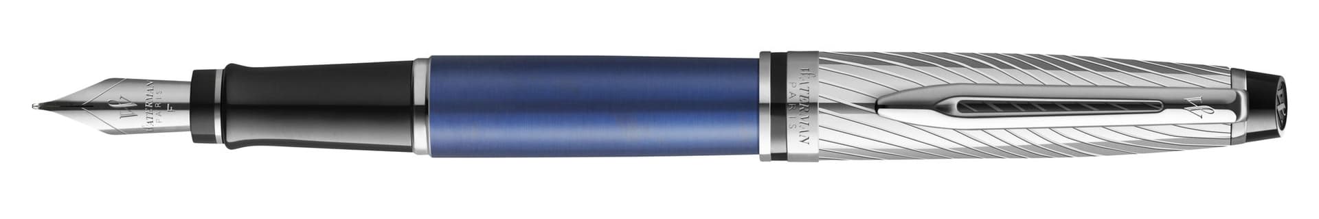 Vulpen Waterman Expert metallic Blue CT fijn