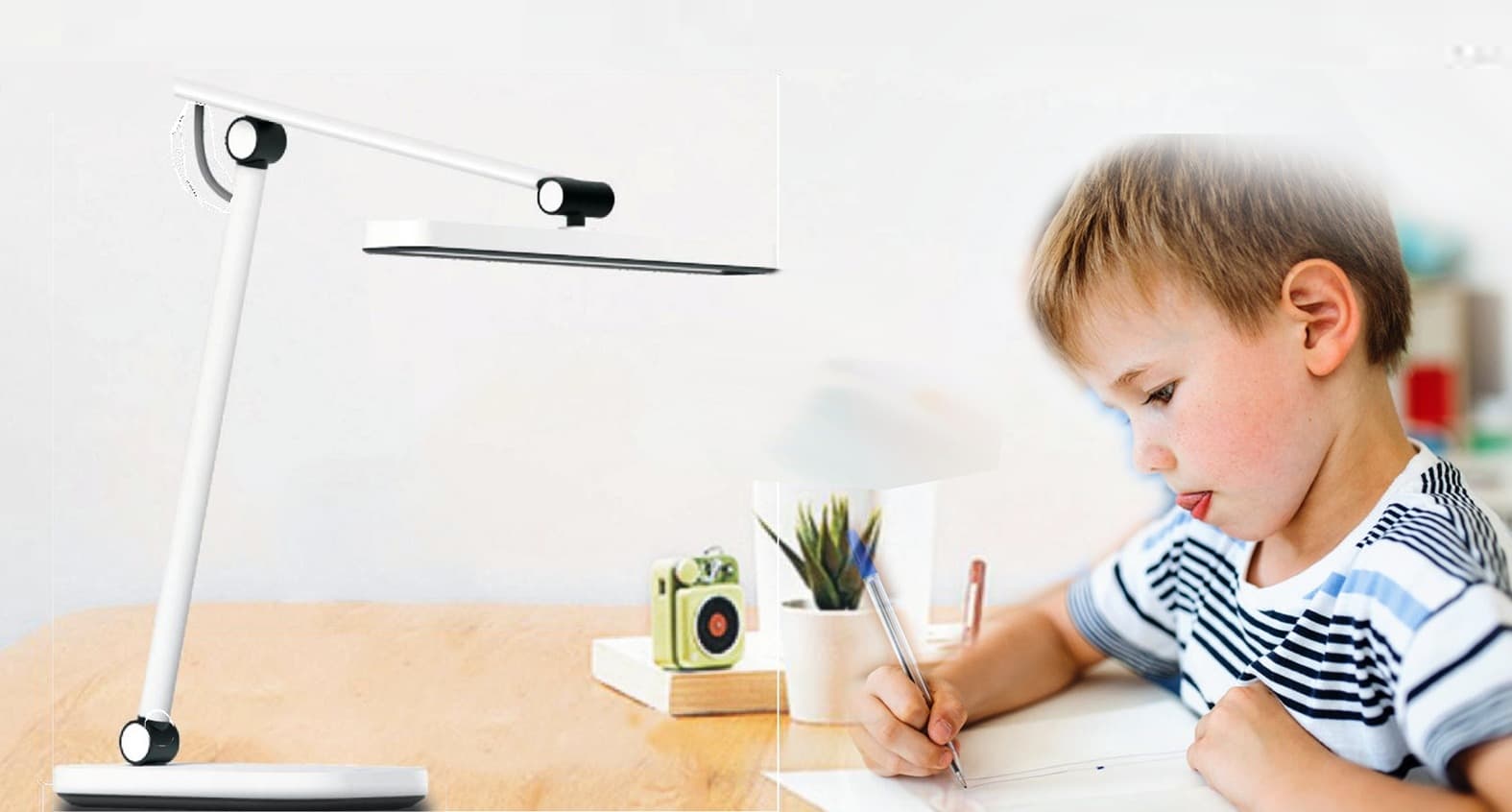 Bureaulamp Unilux Pureline led wit 9
