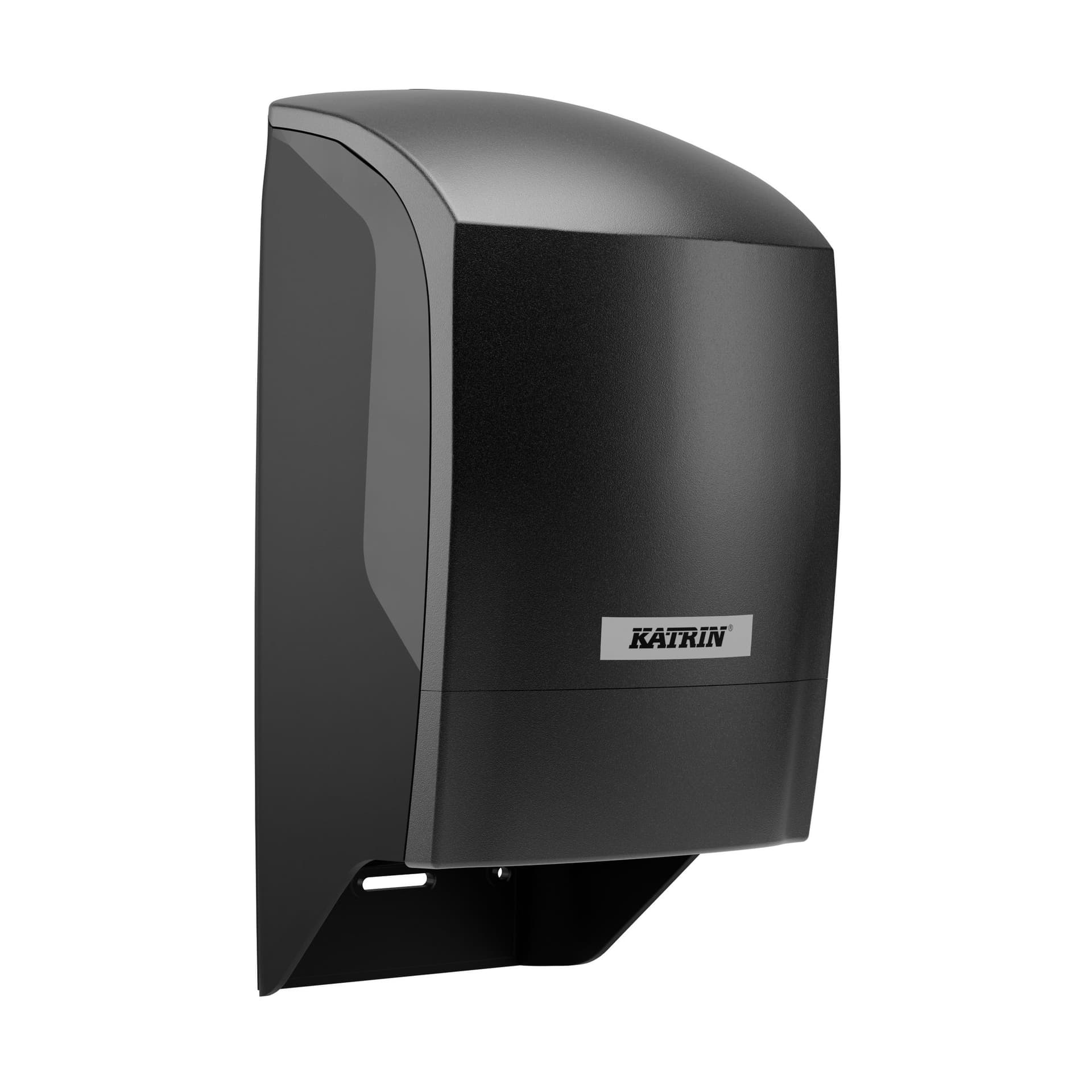 Toiletpapierdispenser Katrin systeemrol duo zwart 77519 2