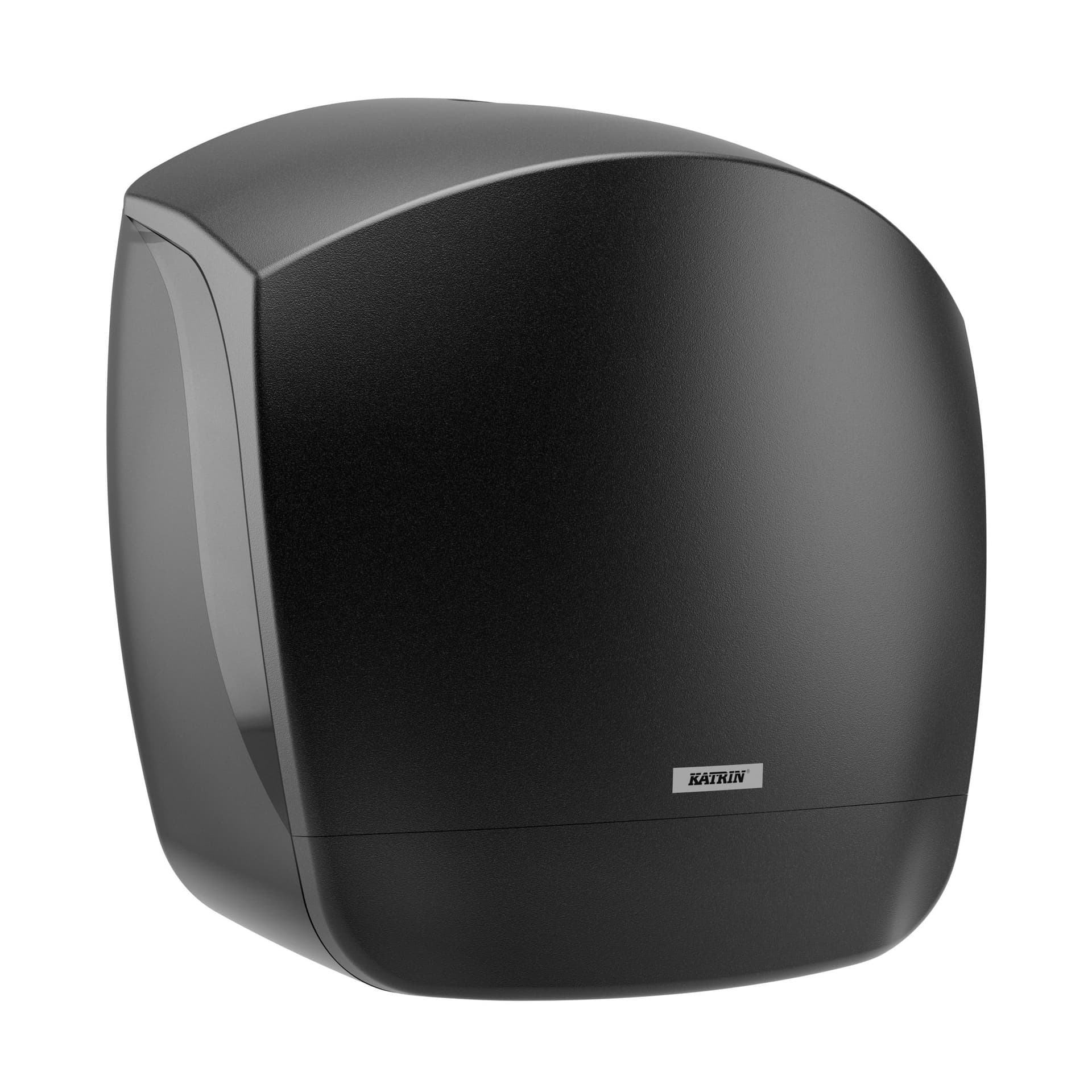 Toiletpapierdispenser Katrin Gigant S jumbo klein zwart 82155 2
