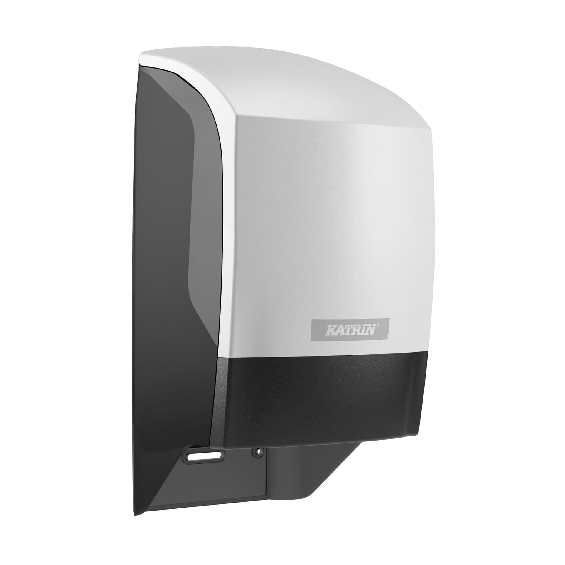 Toiletpapierdispenser Katrin systeemrol duo wit 77496 2