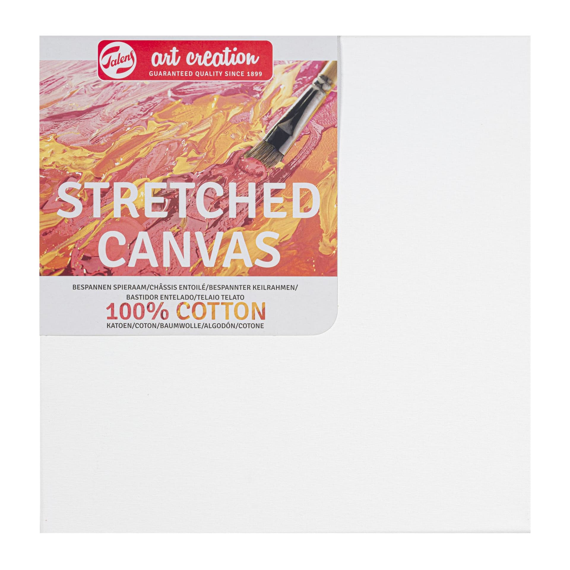 Canvasboard Talens Art Creation katoen 300x300mm wit