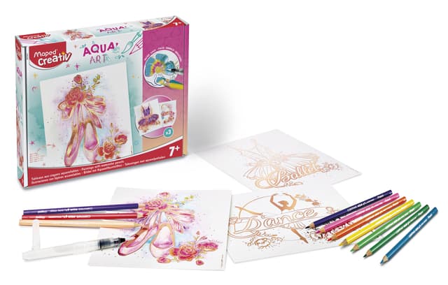 Hobbyset Maped Creativ Aqua'Art ballet 14-delig assorti 2