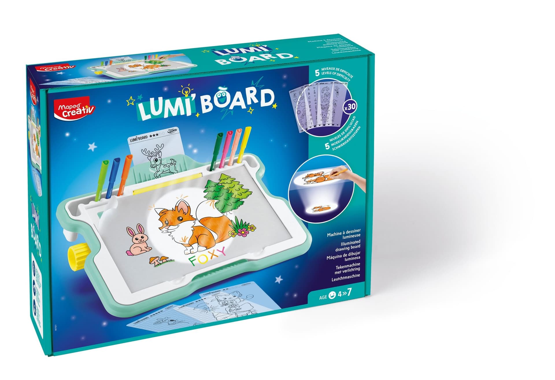 Tekenbord Maped Creativ Lumi'Board met lichtprojectie