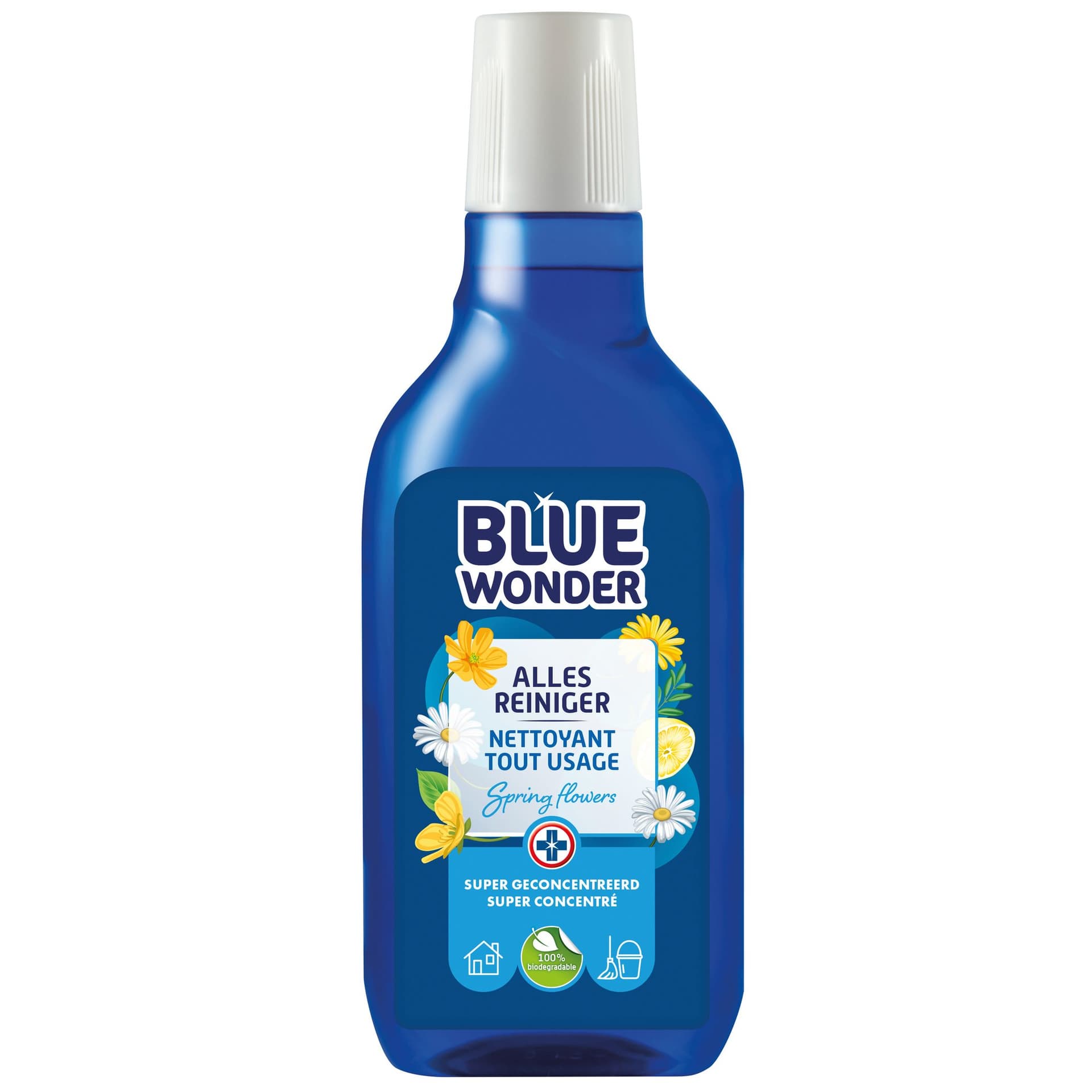 Allesreiniger Blue Wonder met dop dosering 750ml