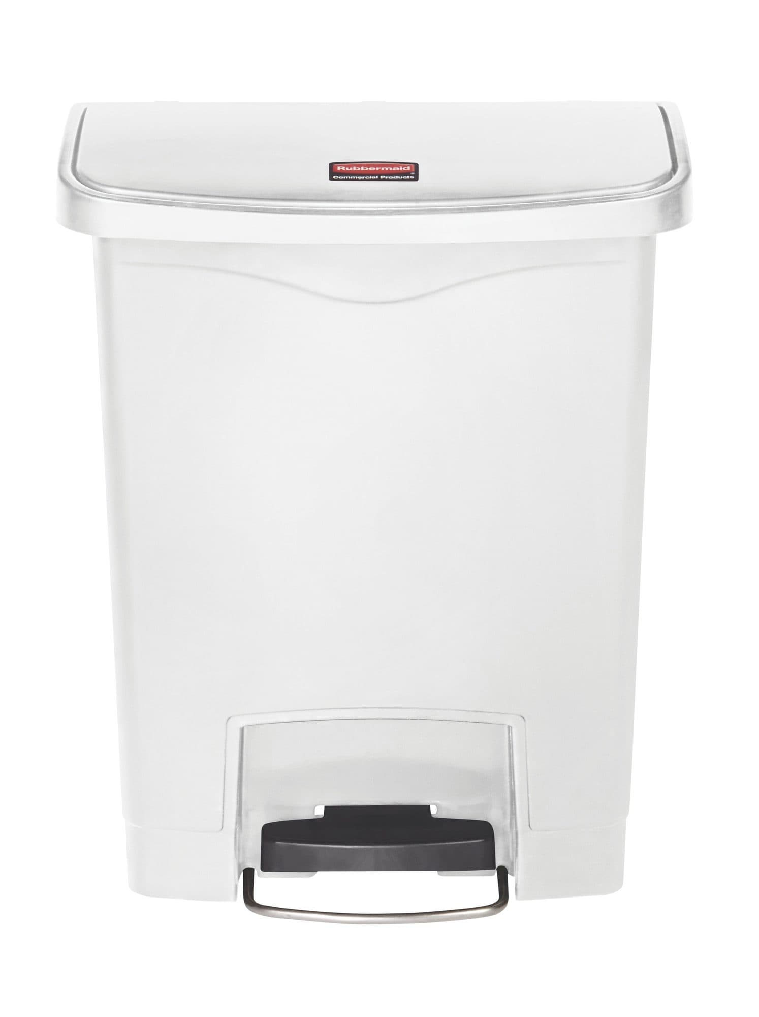 Pedaalemmer Rubbermaid Slim Jim Step-On 30liter wit 2